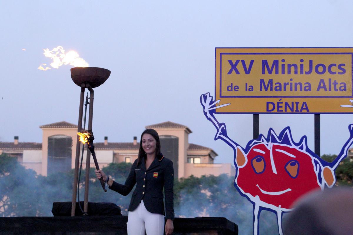Multitudinària inauguració del Minijocs a la capital comarcal