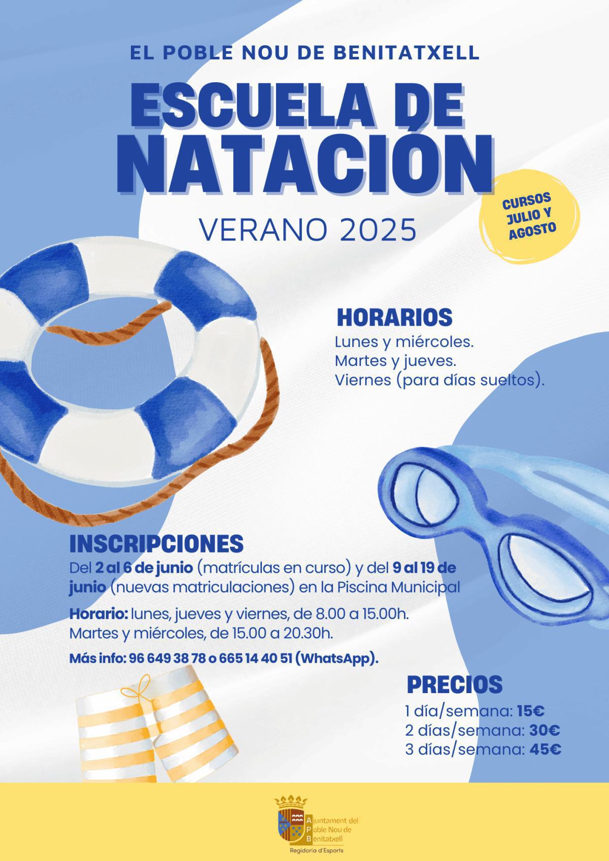 Se abren las inscripciones para las escuelas deportivas de verano de Benitatxell