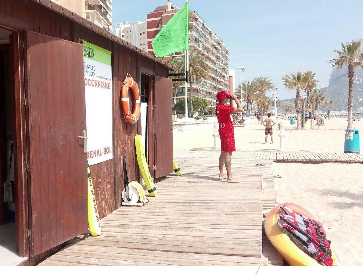 EULEN ofrecerá el servicio de socorrismo en Calp a partir del 9 de junio
