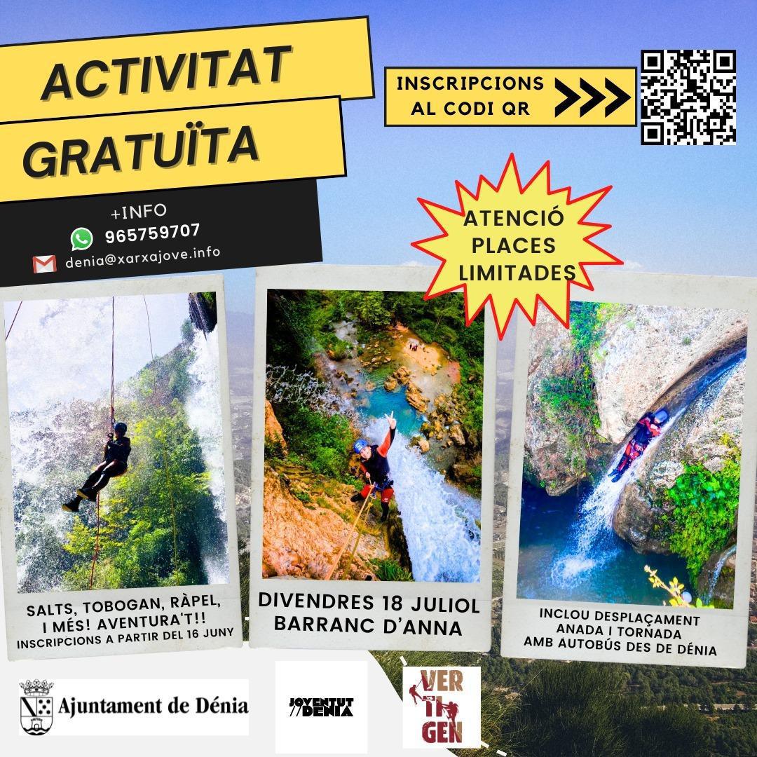 Joventut Dénia organitza una excursió estiuenca al llac d’Anna