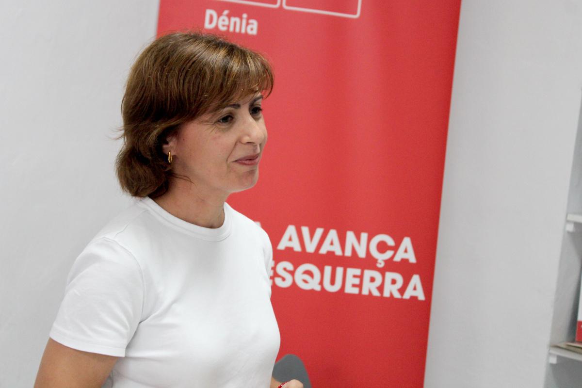 Maria Josep Ripoll escogida nueva secretaria general del PSOE en Dénia