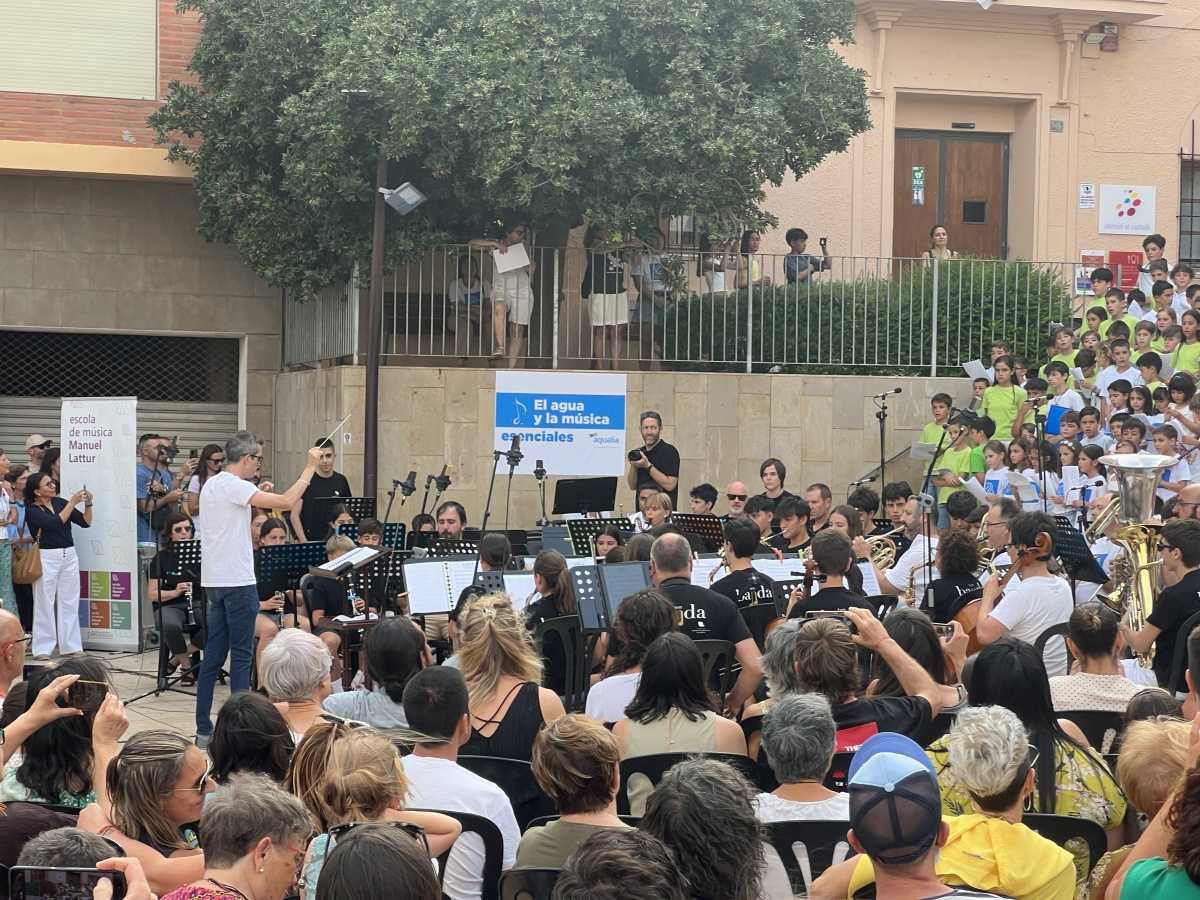 La Escuela de Música Manuel Lattur celebra su audición de fin de curso con un homenaje al agua y la sostenibilidad