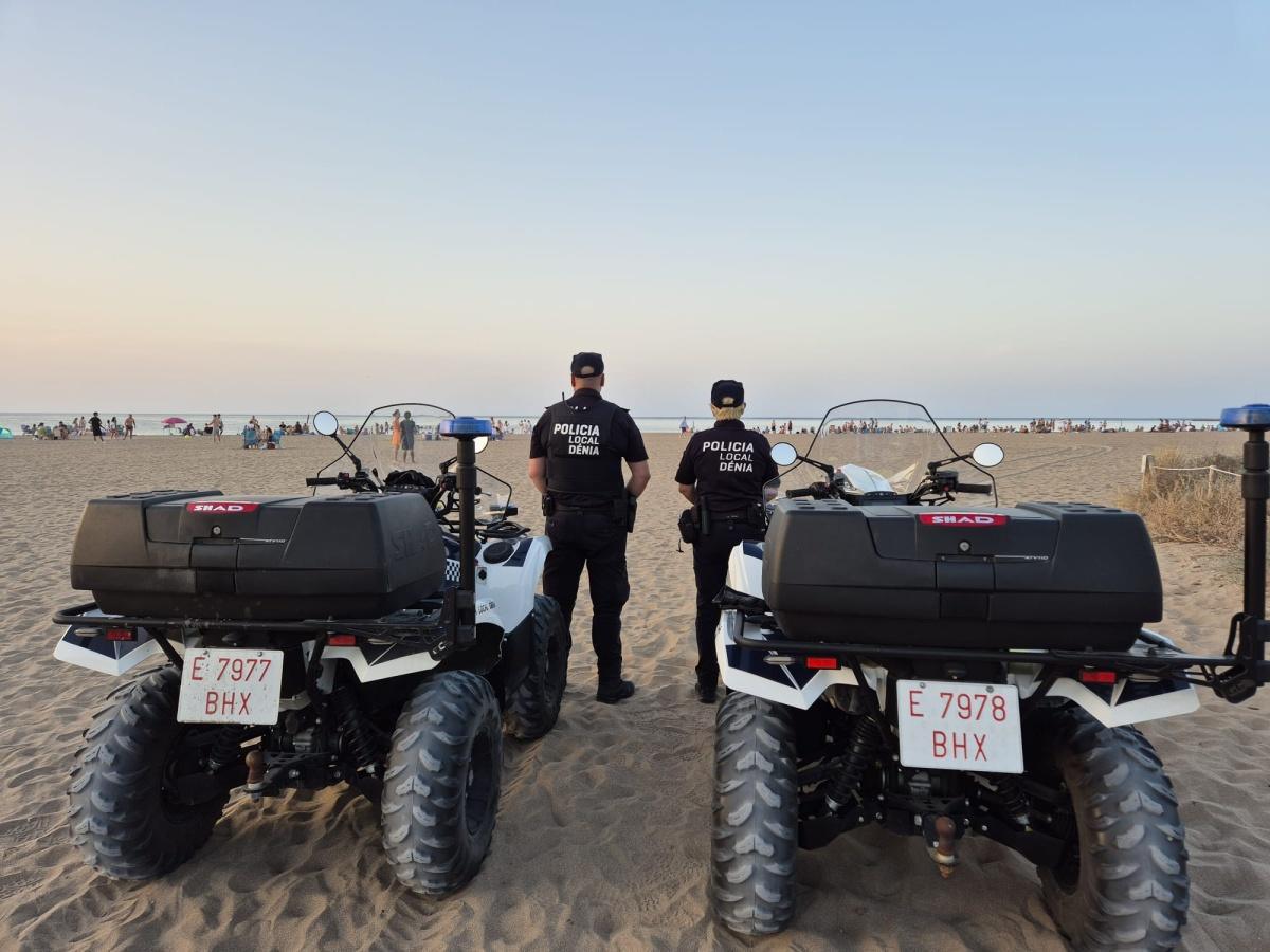 Noche de San Juan tranquila en Dénia, sin incidencias destacables Noche de San Juan tranquila en Dénia, sin incidencias destacables