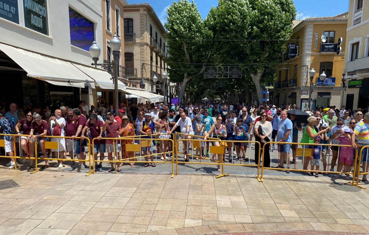 La Glorieta de Dénia dispara la mascletà de Festes