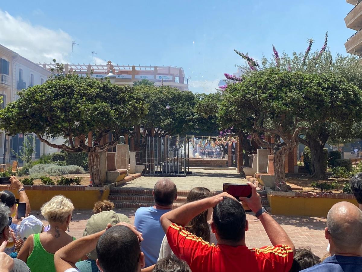 La Glorieta de Dénia dispara la mascletà de Festes