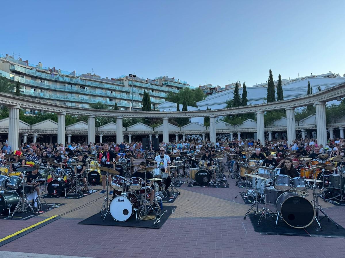 Calp Drumpt, el encuentro internacional que ha reunido a 75 bateristas