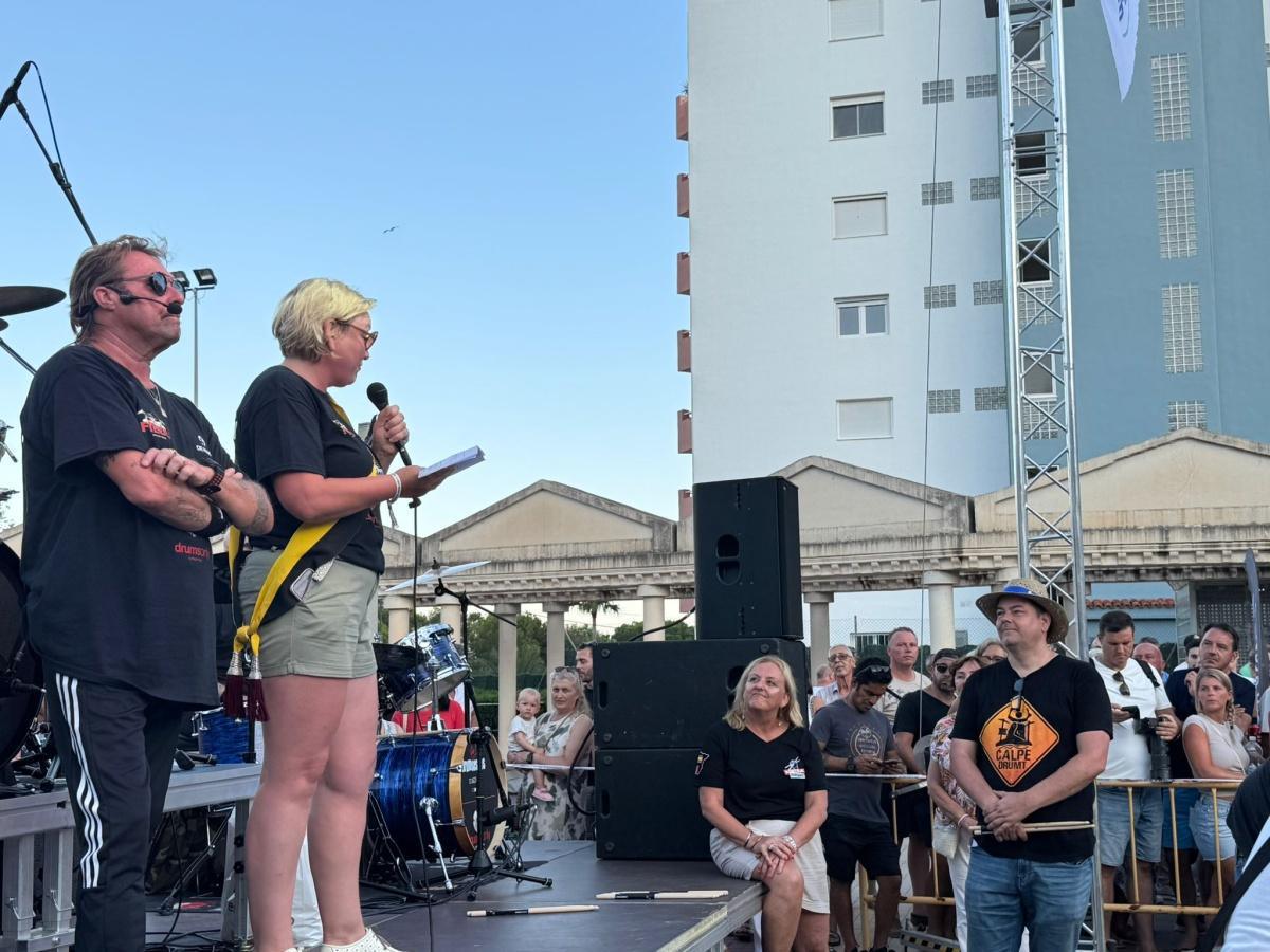 Calp Drumpt, el encuentro internacional que ha reunido a 75 bateristas
