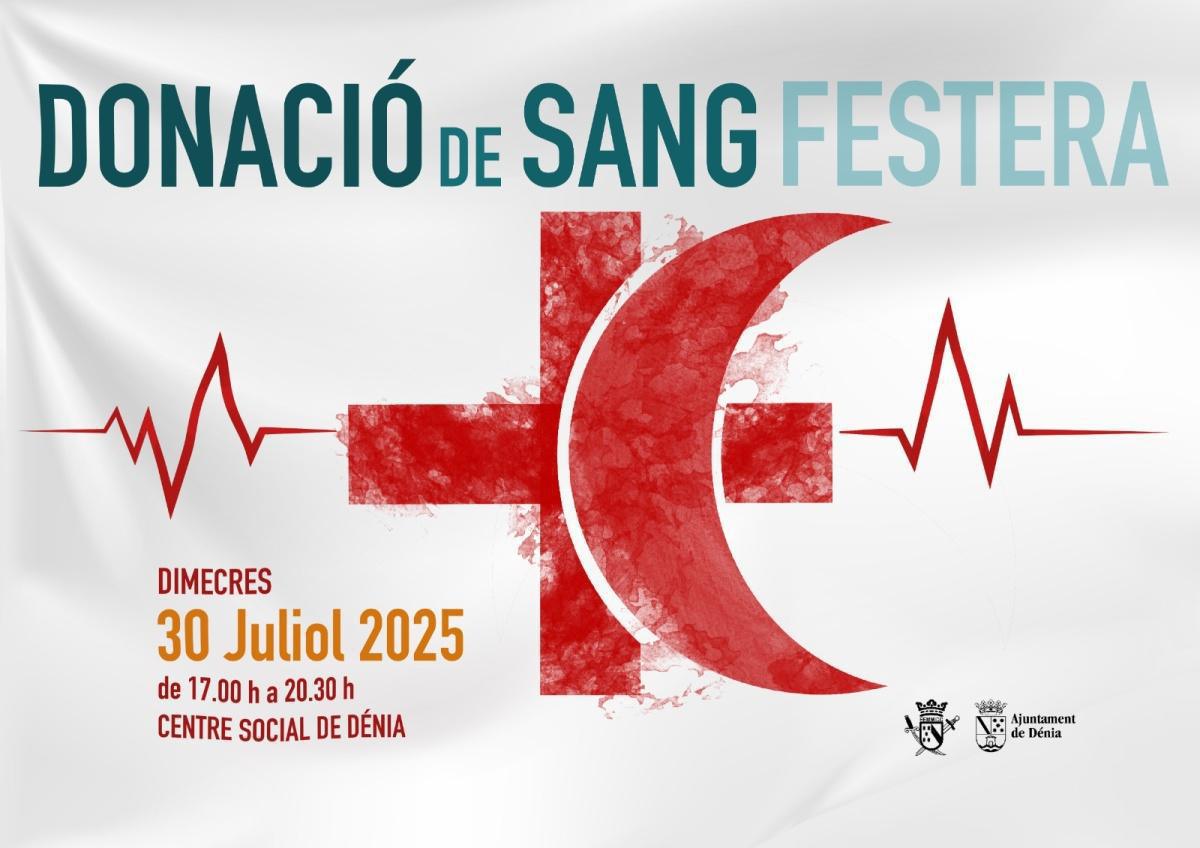 Torna la famosa Donació de Sang Festera de Moros i Cristians de Dénia Torna la famosa Donació de Sang Festera de Moros i Cristians de Dénia