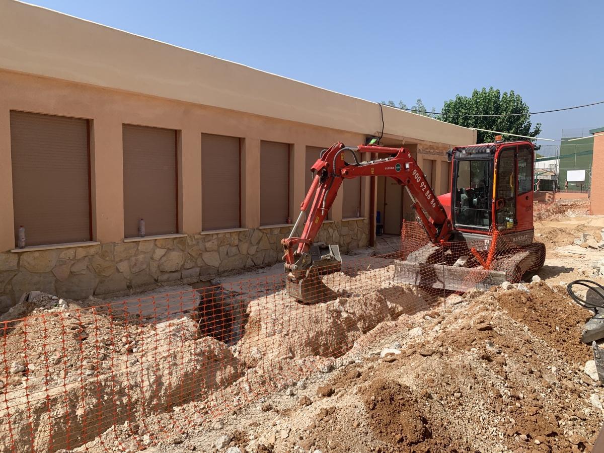 El colegio de Jesús Pobre en obras gracias a 746.000 € del Pla Edificant