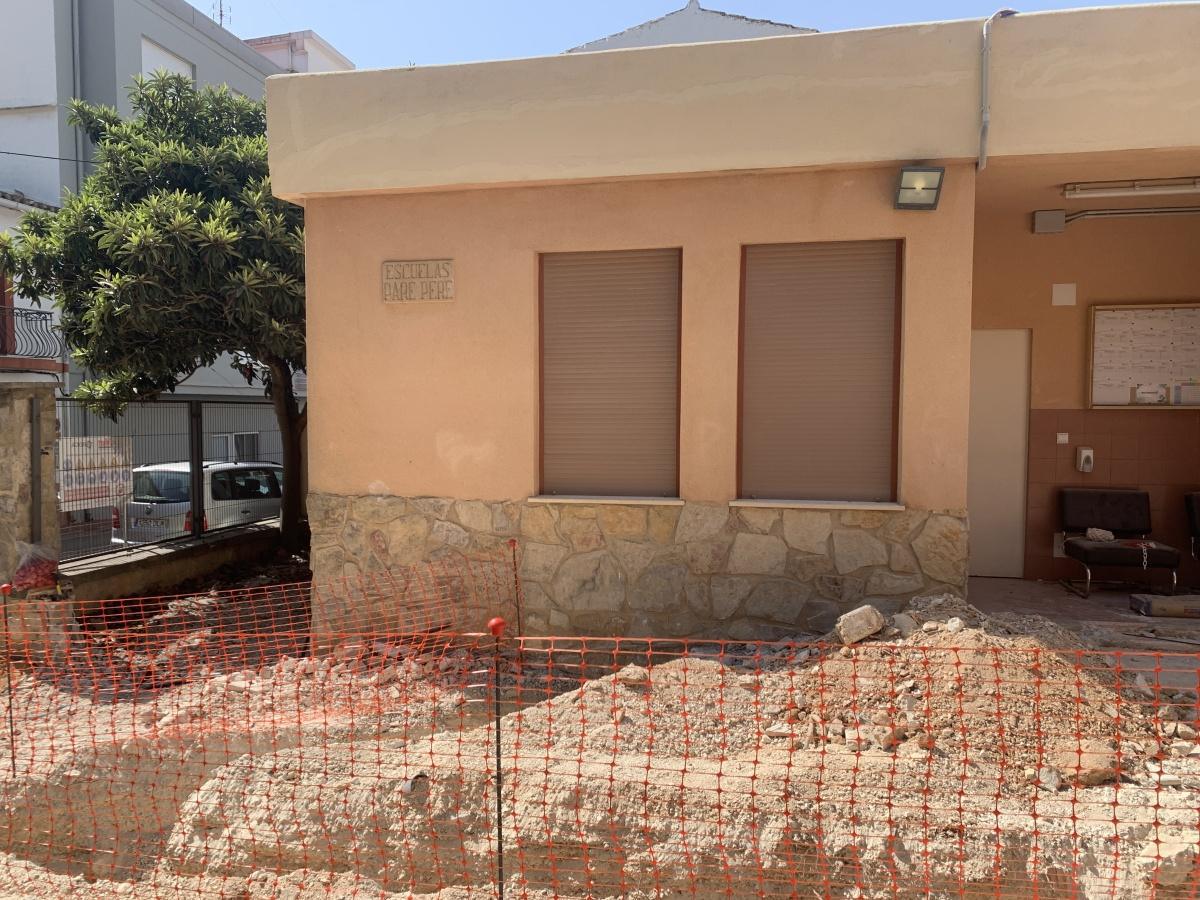 El colegio de Jesús Pobre en obras gracias a 746.000 € del Pla Edificant