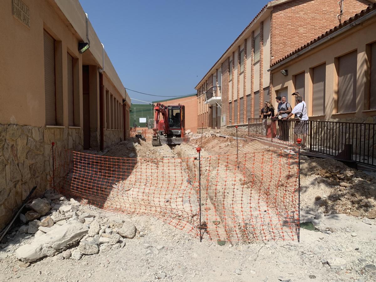 El colegio de Jesús Pobre en obras gracias a 746.000 € del Pla Edificant