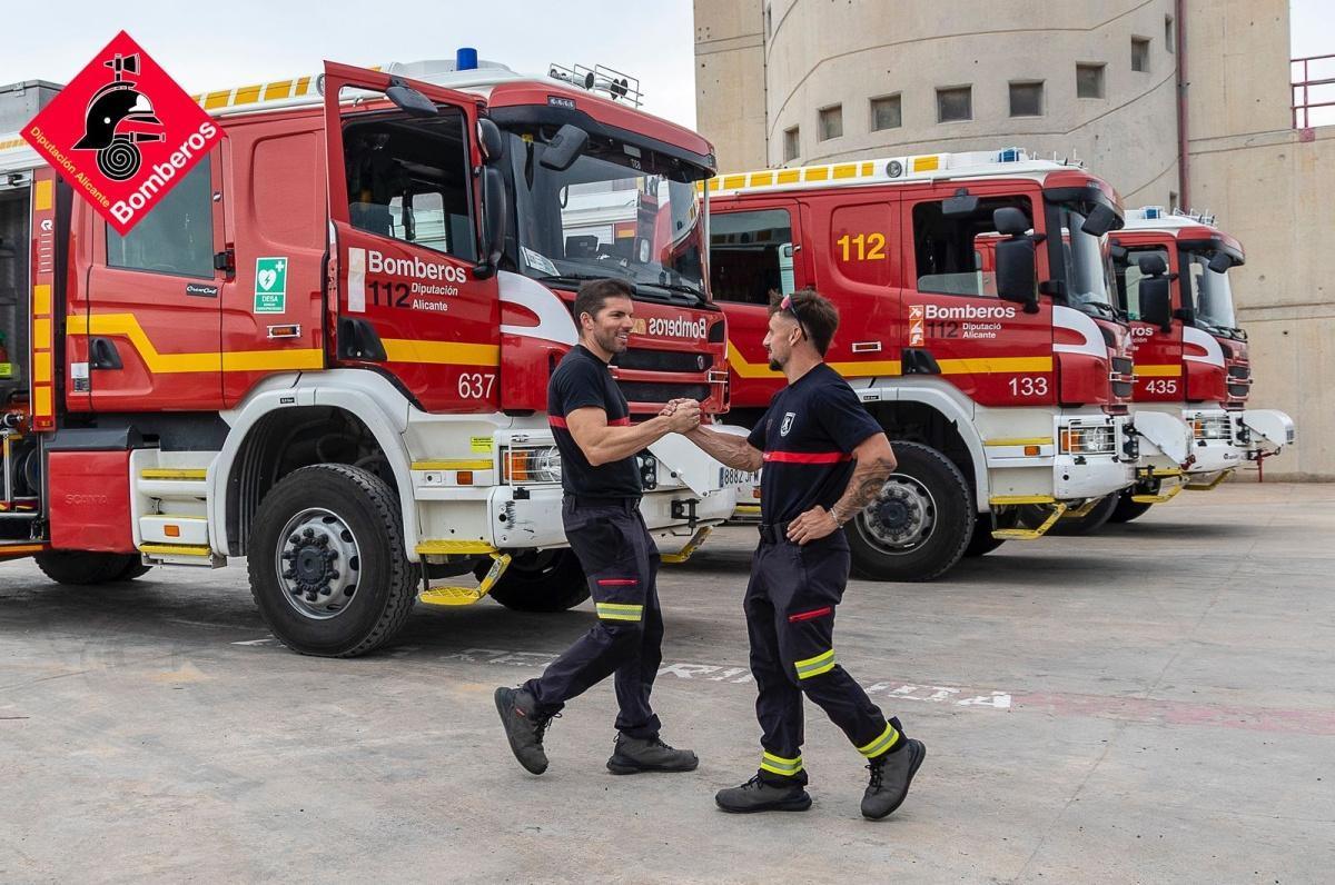 Nuestros bomberos se desplazan a Castilla la Mancha para combatir los incendios Nuestros bomberos se desplazan a Castilla la Mancha para combatir los incendios