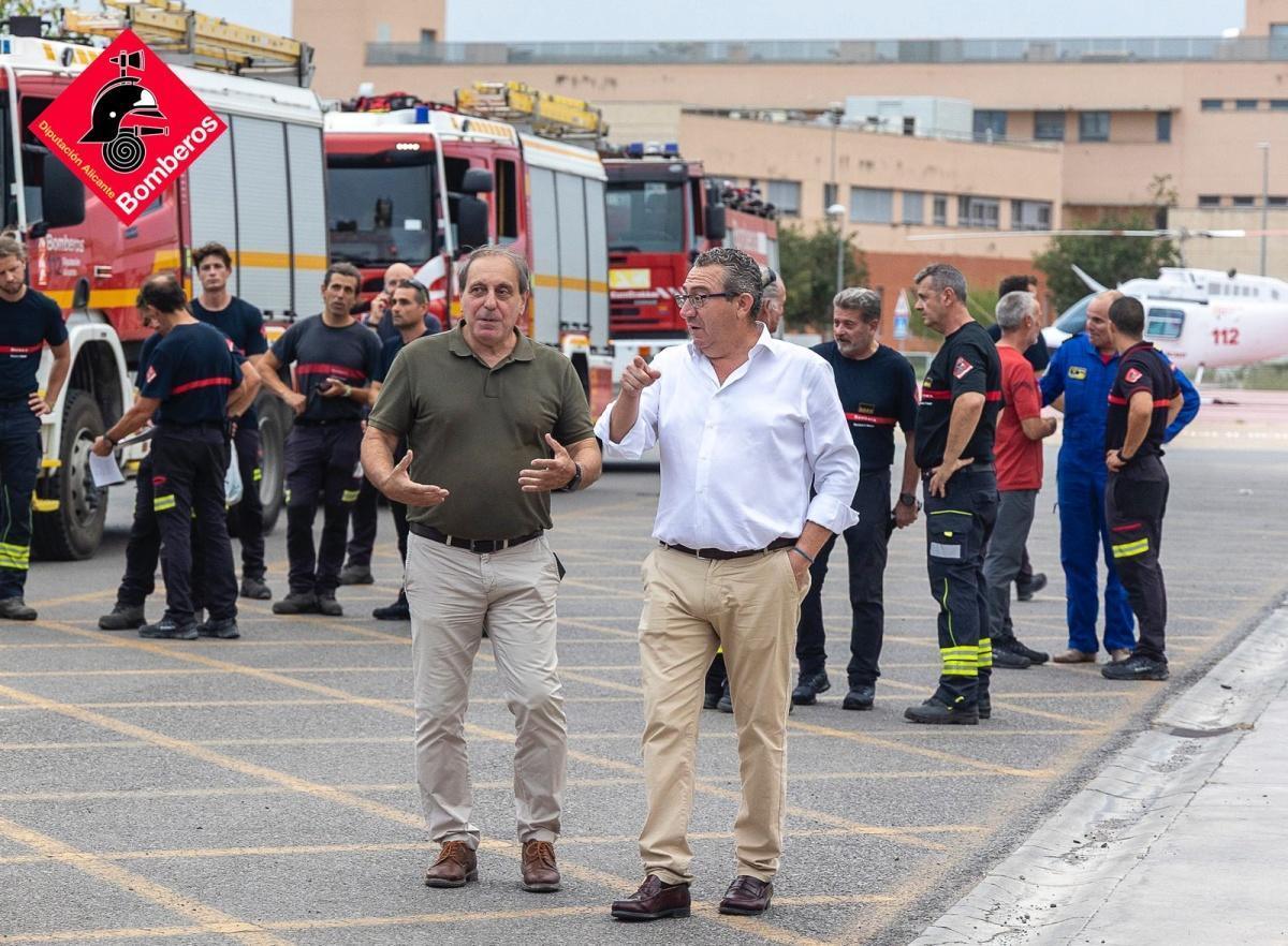 Nuestros bomberos se desplazan a Castilla la Mancha para combatir los incendios Nuestros bomberos se desplazan a Castilla la Mancha para combatir los incendios