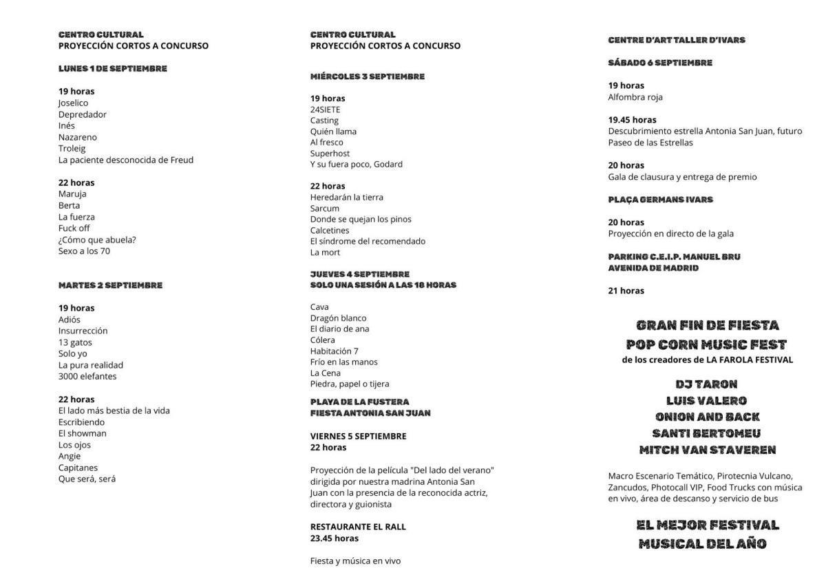 Benissa despliega su alfombra roja para convertirse en epicentro del séptimo arte Benissa despliega su alfombra roja para convertirse en epicentro del séptimo arte