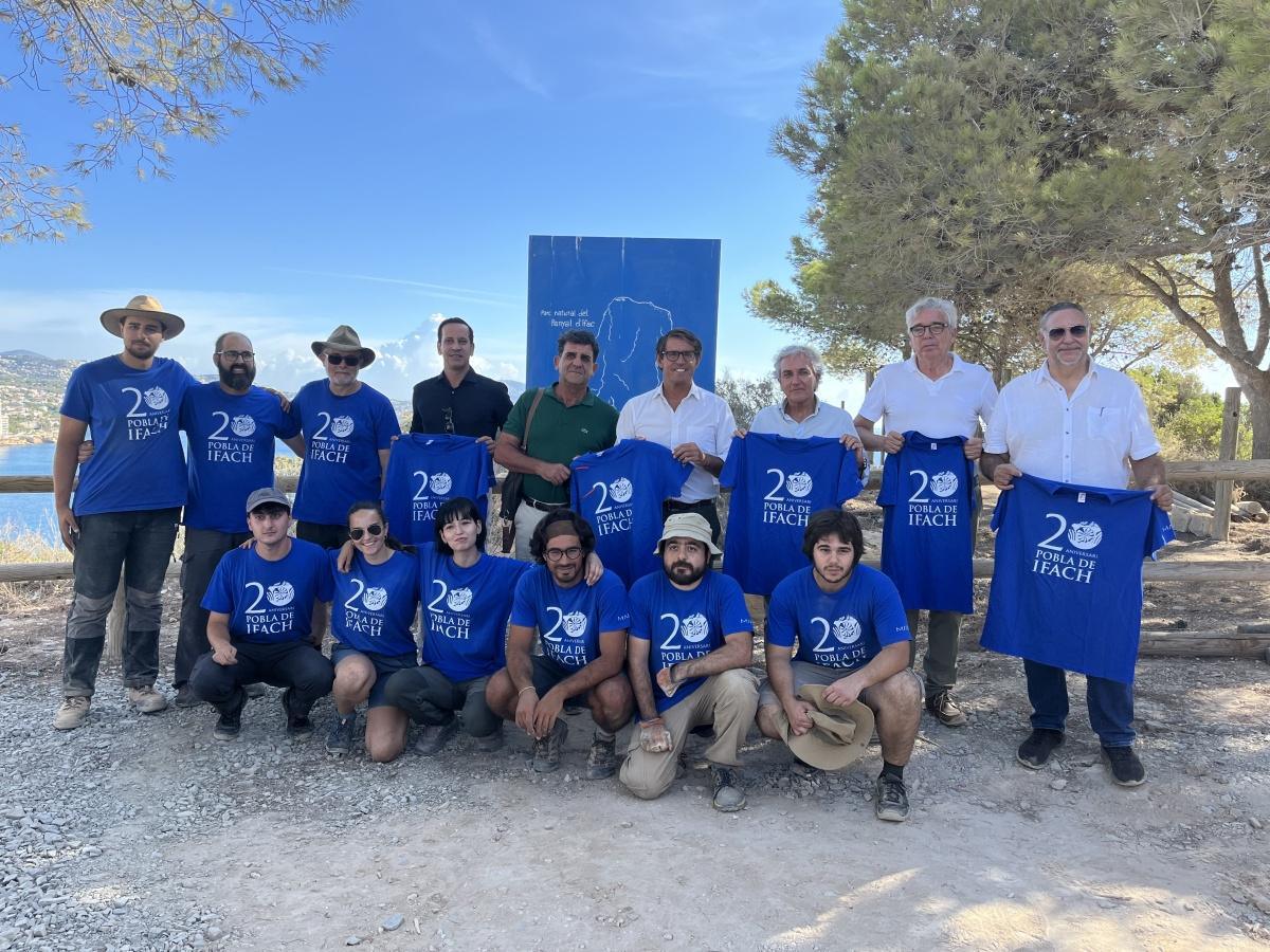 Las excavaciones en la Pobla d'Ifac de Calp sacan a la luz restos de viviendas medievales 