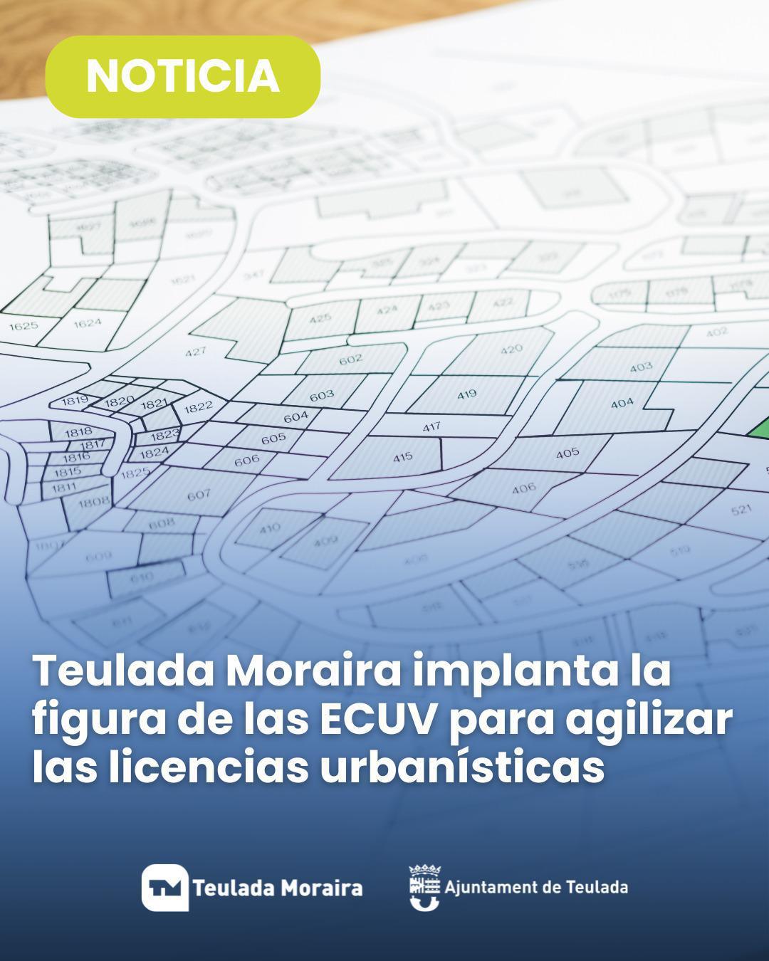  Teulada Moraira implanta la figura de las ECUV para agilizar las licencias urbanísticas
