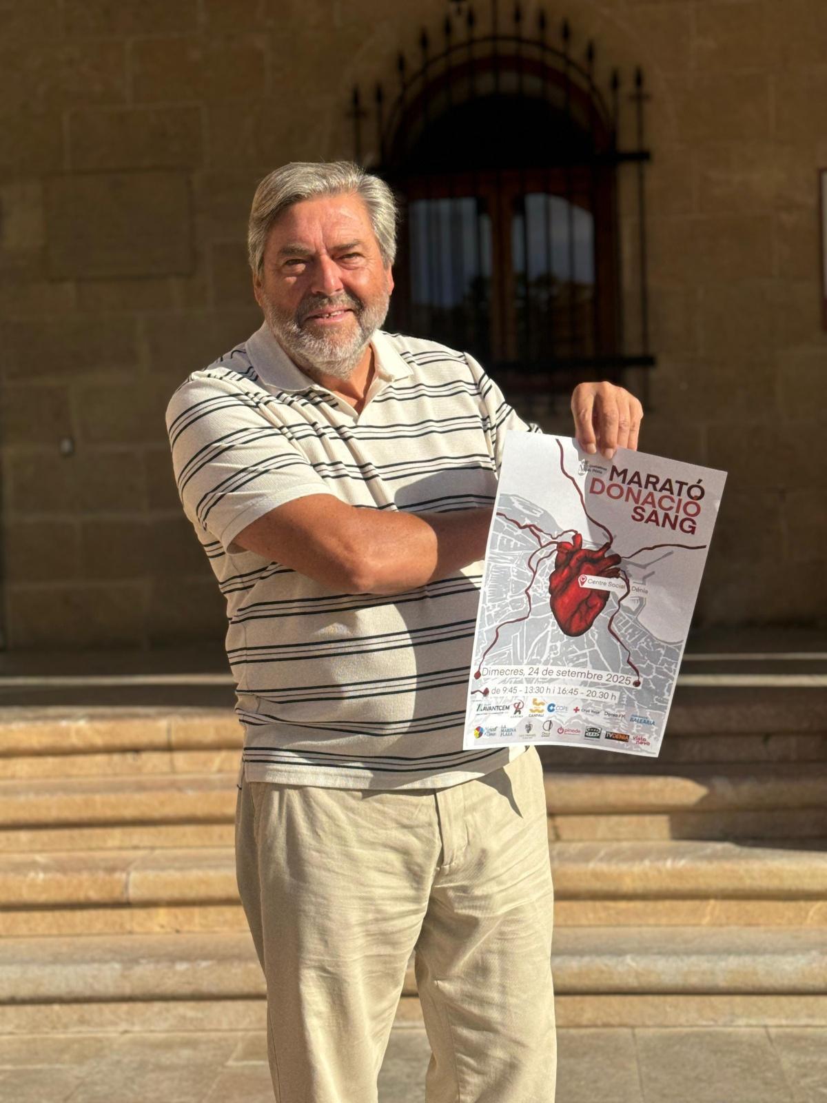 Dénia fa una crida a la solidaritat amb una Marató de donació de sang Dénia fa una crida a la solidaritat amb una Marató de donació de sang