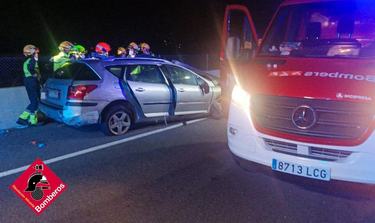 Fallece uno de los heridos en el accidente múltiple del domingo en la N-332 a la altura de Benissa Fallece uno de los heridos en el accidente múltiple del domingo en la N-332 a la altura de Benissa