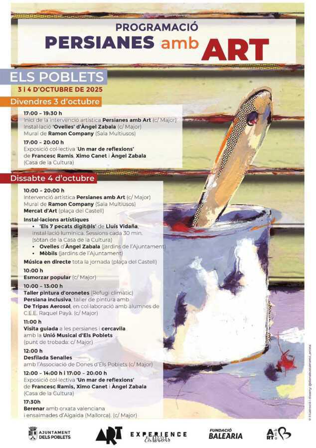 Persianes amb Art d'Els Poblets desplega una nova edició Persianes amb Art d'Els Poblets desplega una nova edició