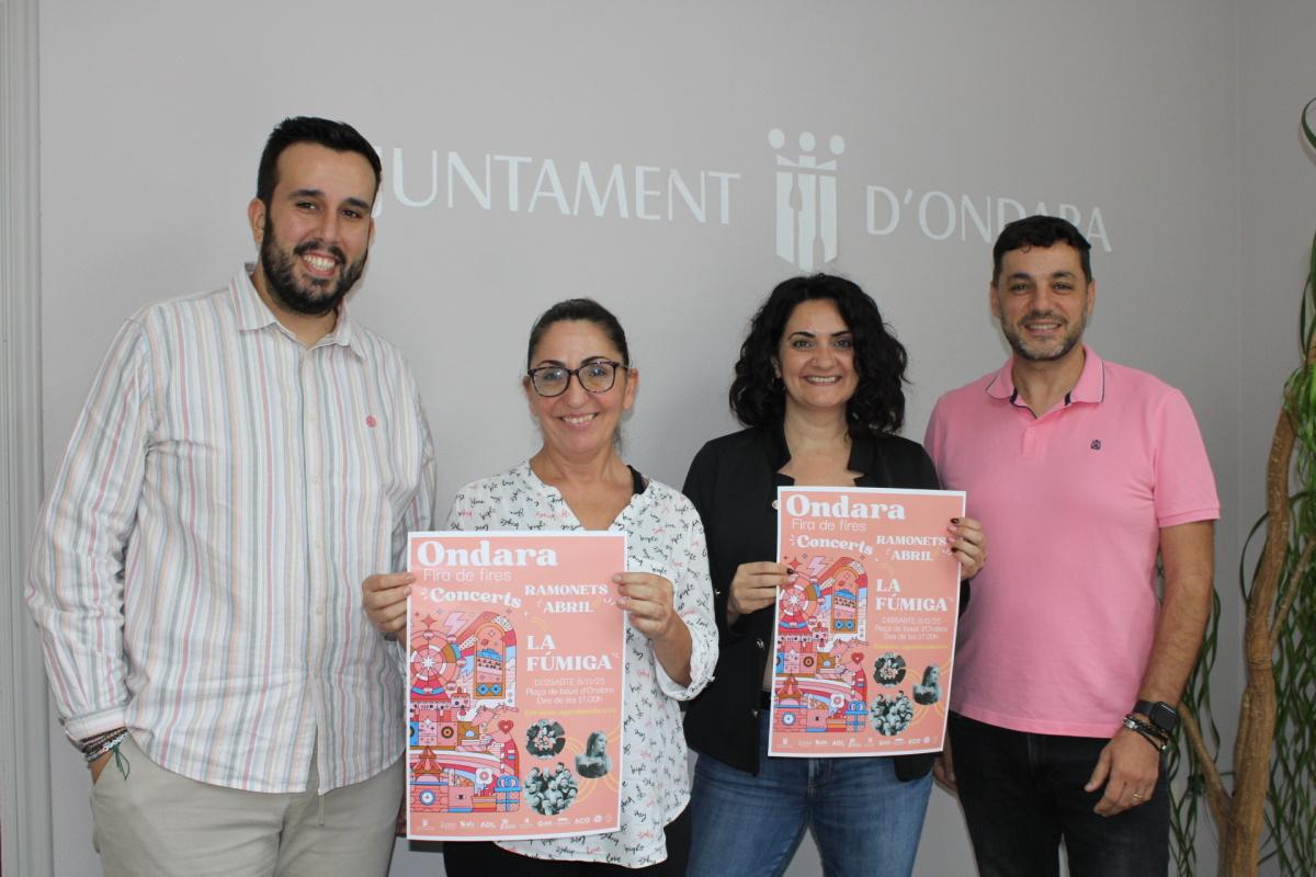 La Fúmiga actuarà a la Fira de Fires d'Ondara La Fúmiga actuarà a la Fira de Fires d'Ondara