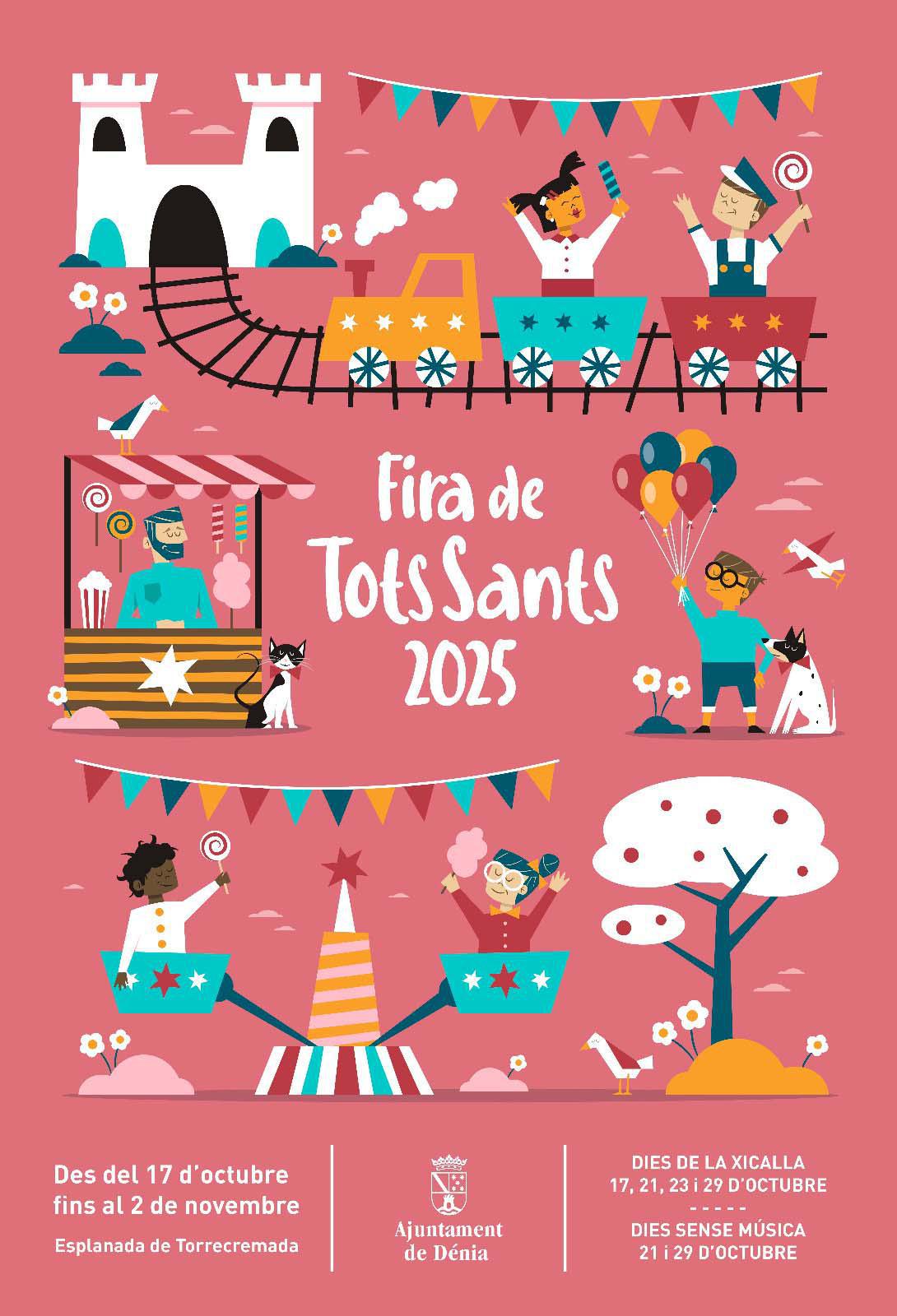 La Fira de Tots Sants a punt d'aplegar a Dénia