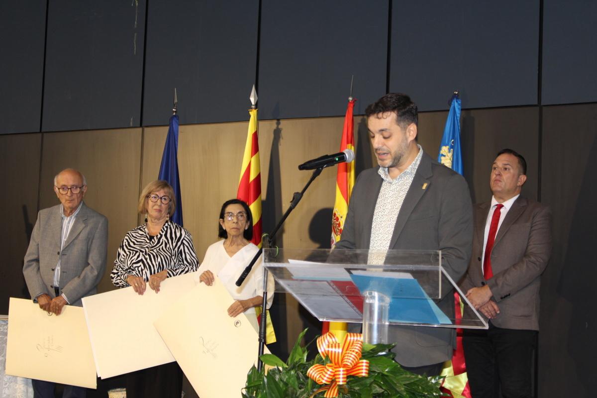 Ondara celebra el 9 d'Octubre reconeixent a veïns del poble