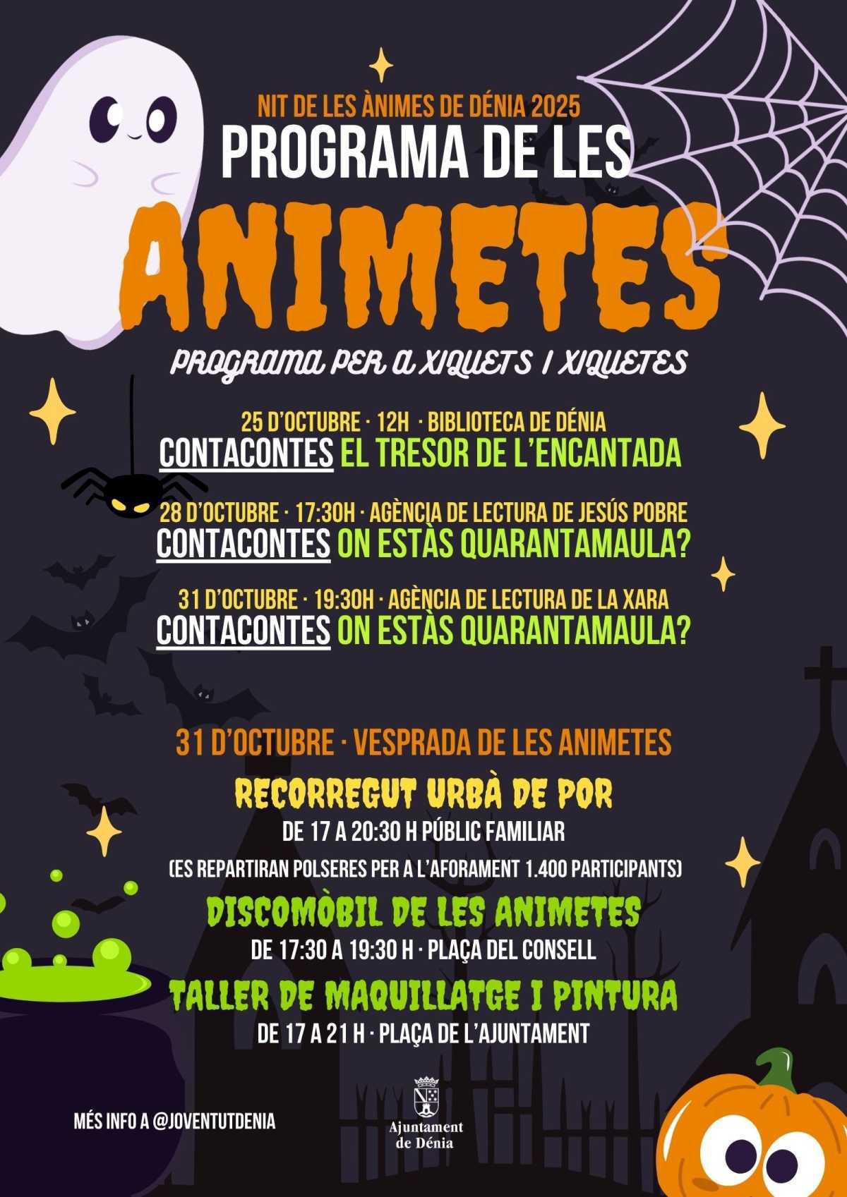Vuelve a Dénia la "Nit d'Ànimes" con propuestas terroríficas