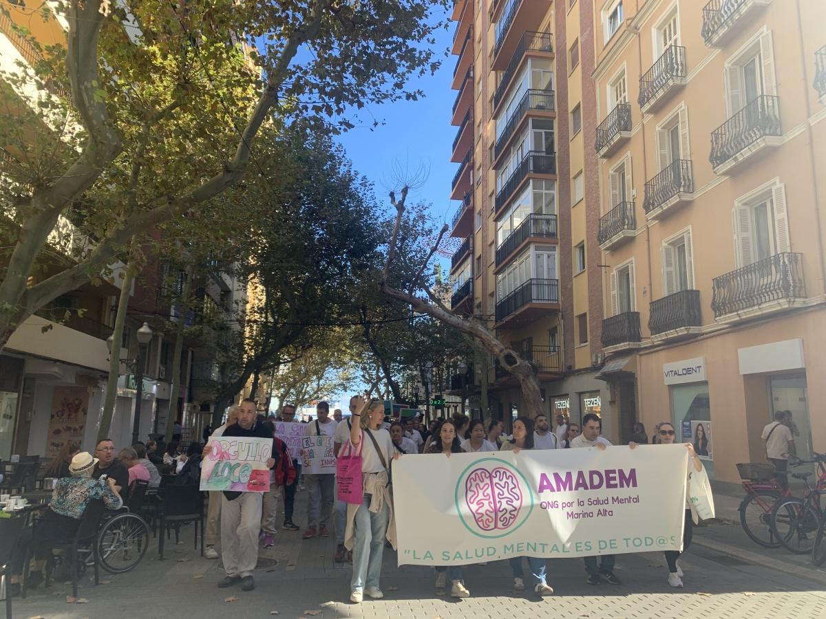 Dénia con el Día Mundial por la Salud Mental