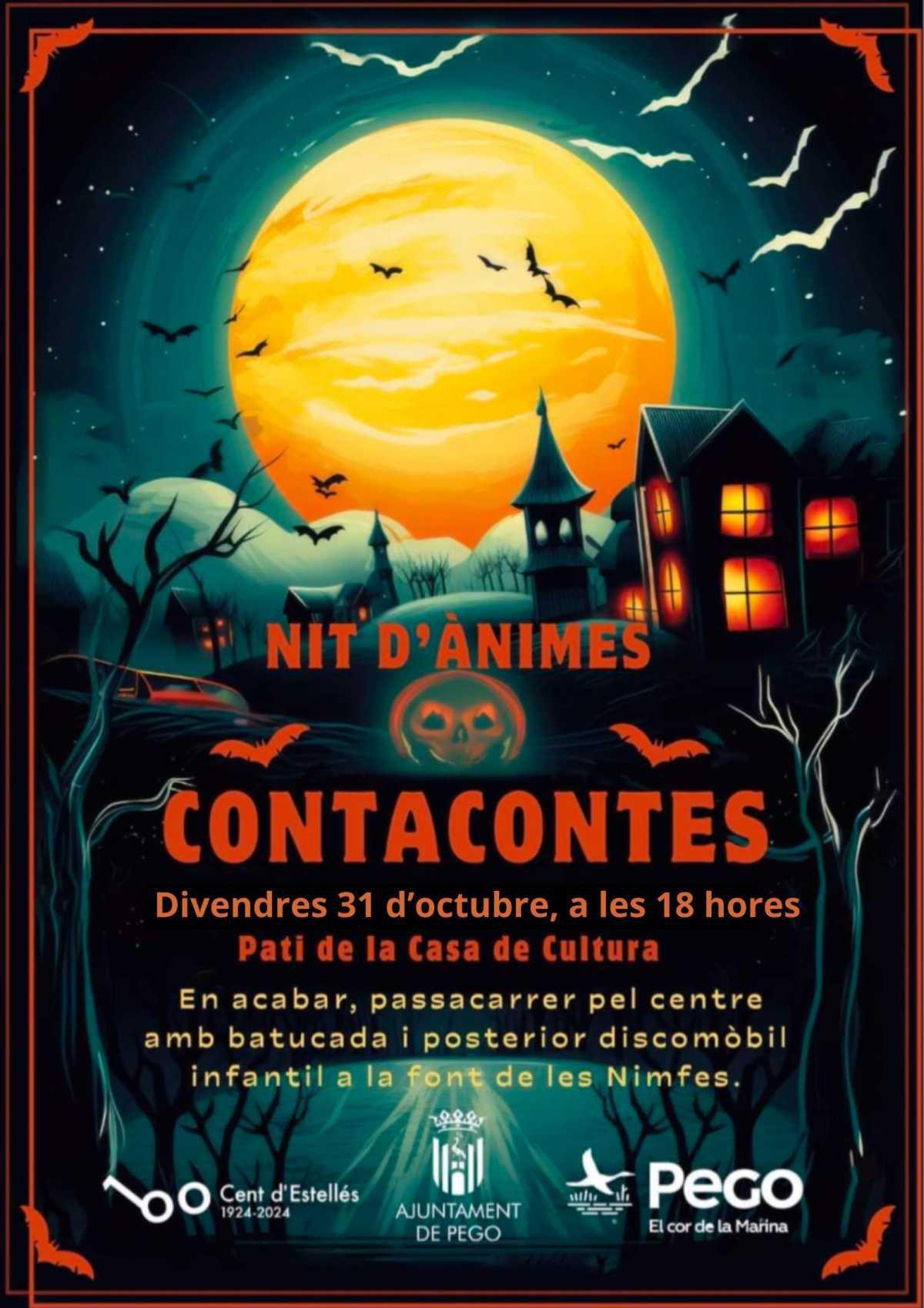 Pego organiza varias actividades para celebrar la ‘Nit d'Ànimes’