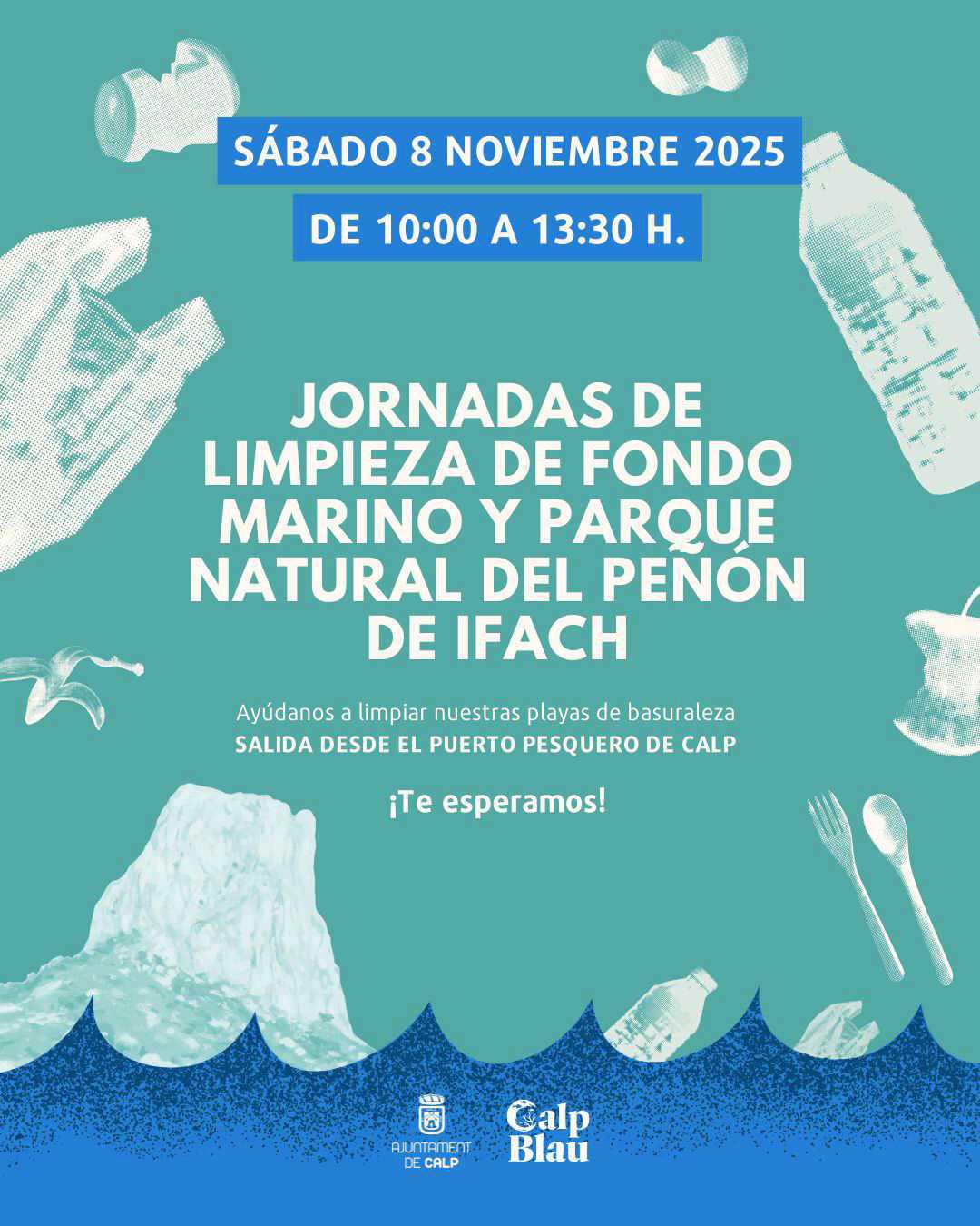 Llegan las II Jornadas Calp Blau para proteger el litoral y fomentar la sostenibilidad marina Llegan las II Jornadas Calp Blau para proteger el litoral y fomentar la sostenibilidad marina
