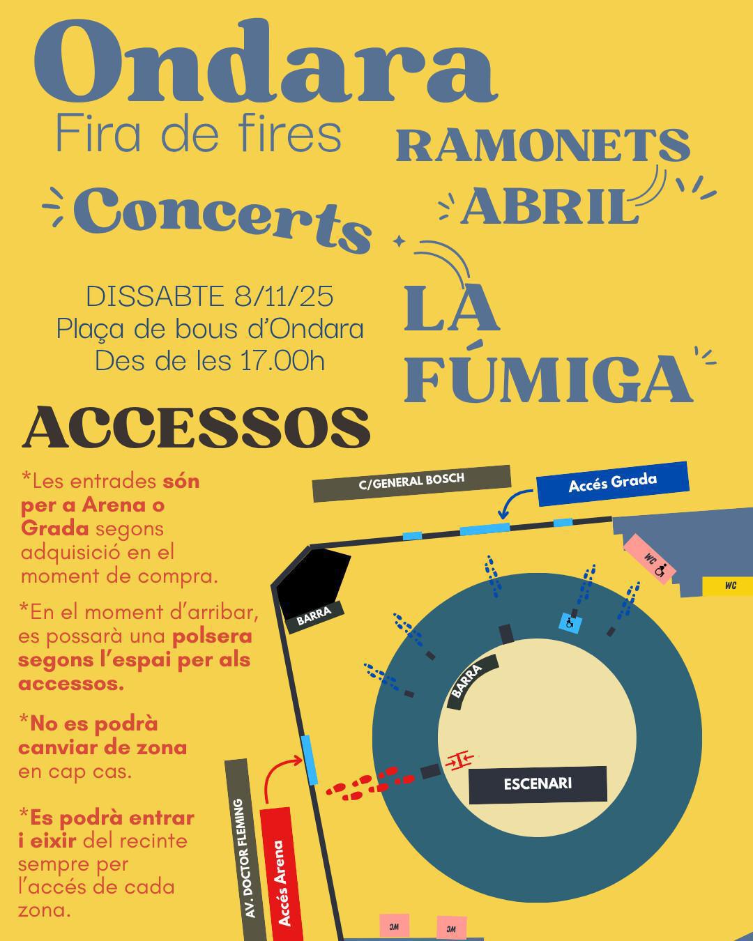 Ondara omplirà de música i festa la seua Fira de Fires amb La Fúmiga, Abril i Ramonets Ondara omplirà de música i festa la seua Fira de Fires amb La Fúmiga, Abril i Ramonets