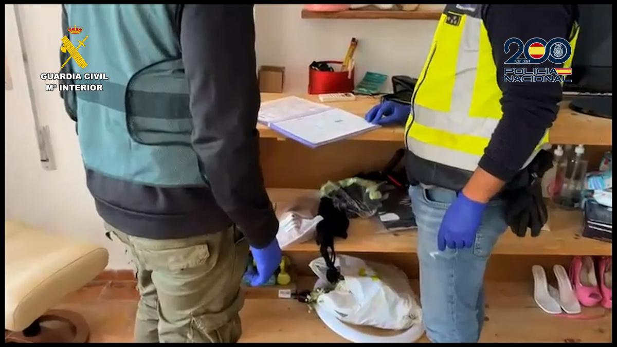 Once mujeres a salvo de explotación sexual y siete detenidos en Dénia y Els Poblets Once mujeres a salvo de explotación sexual y siete detenidos en Dénia y Els Poblets