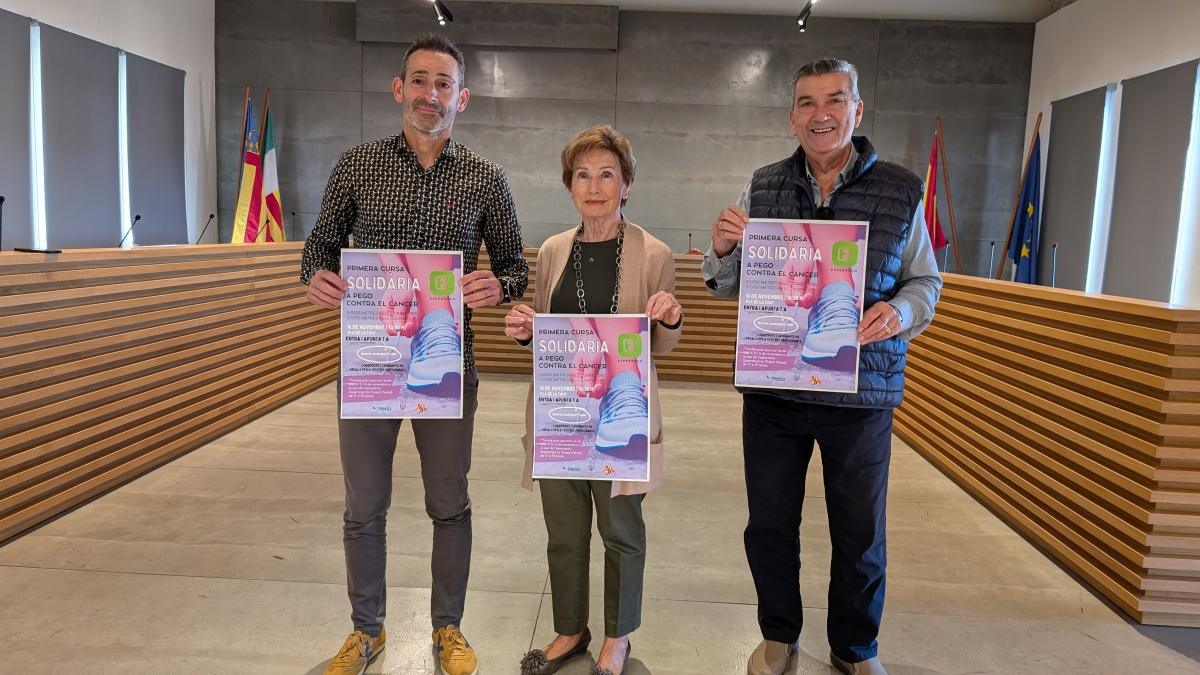 Pego organiza su primera carrera solidaria contra el cáncer Pego organiza su primera carrera solidaria contra el cáncer
