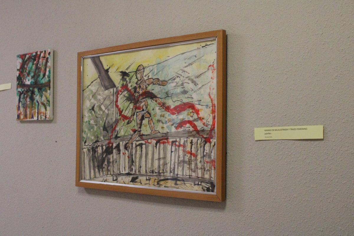 El universo pictórico de Juánfer se exhibe en la residencia Santa Llúcia de Dénia El universo pictórico de Juánfer se exhibe en la residencia Santa Llúcia de Dénia