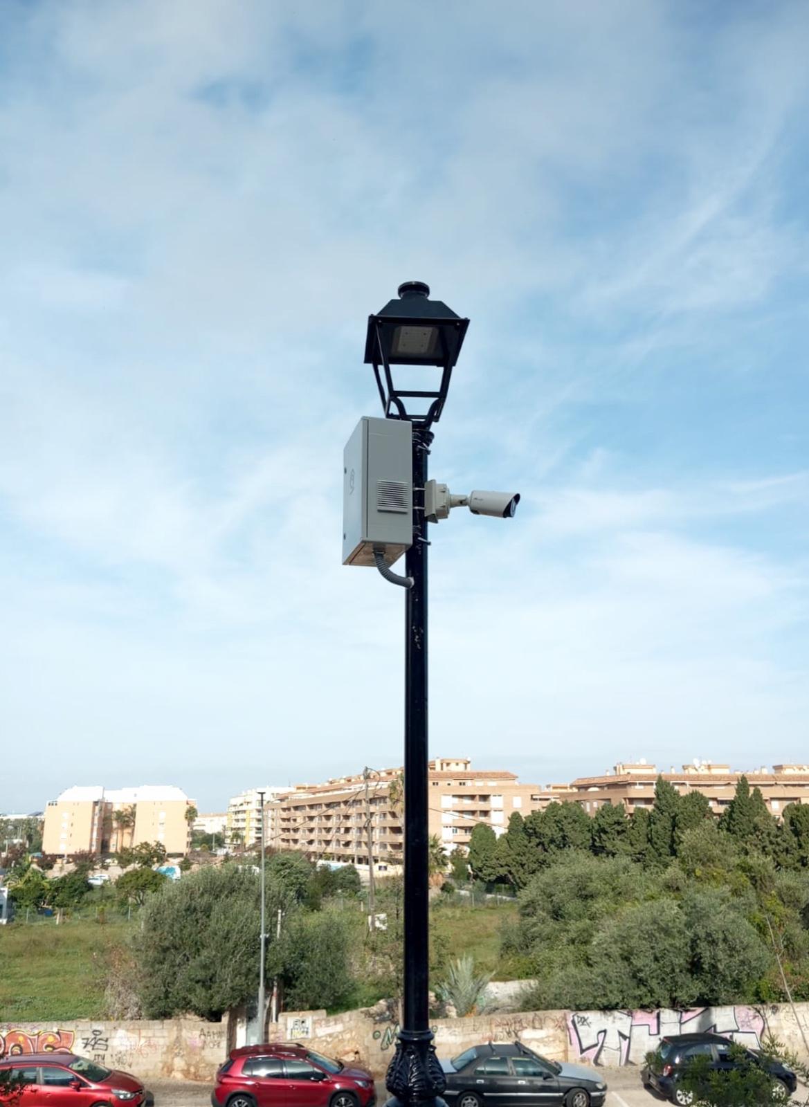 Dénia instala cámaras para mejorar la seguridad en el espacio público