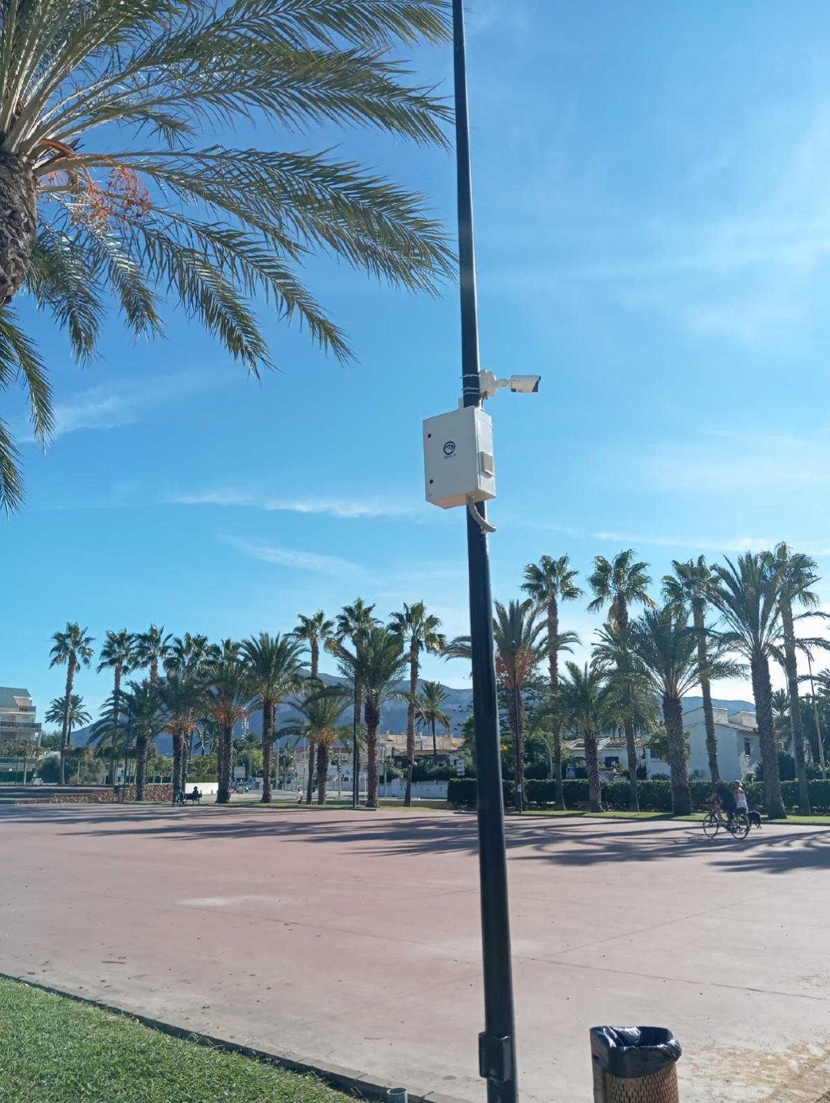 Dénia instala cámaras para mejorar la seguridad en el espacio público Dénia instala cámaras para mejorar la seguridad en el espacio público