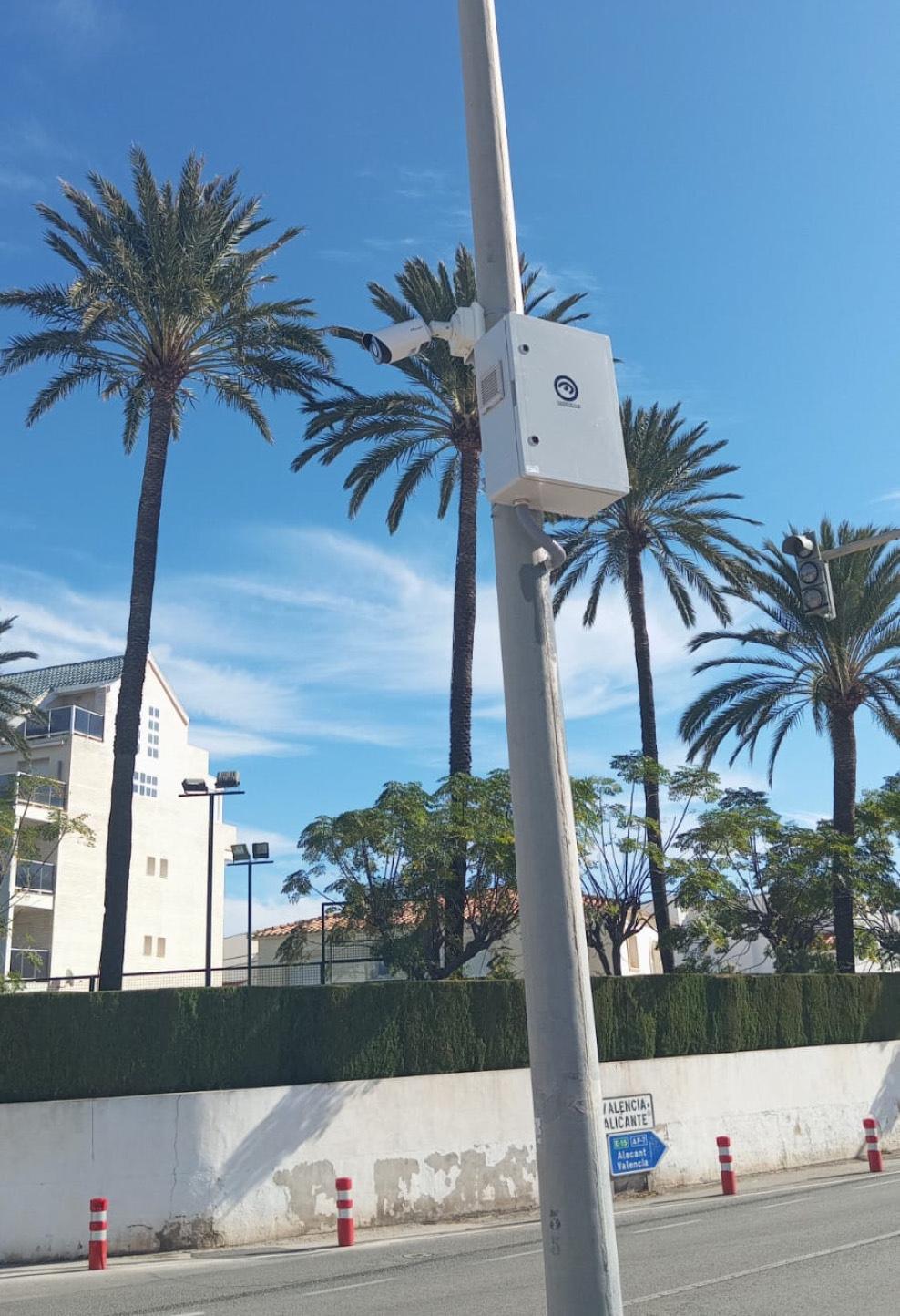 Dénia instala cámaras para mejorar la seguridad en el espacio público