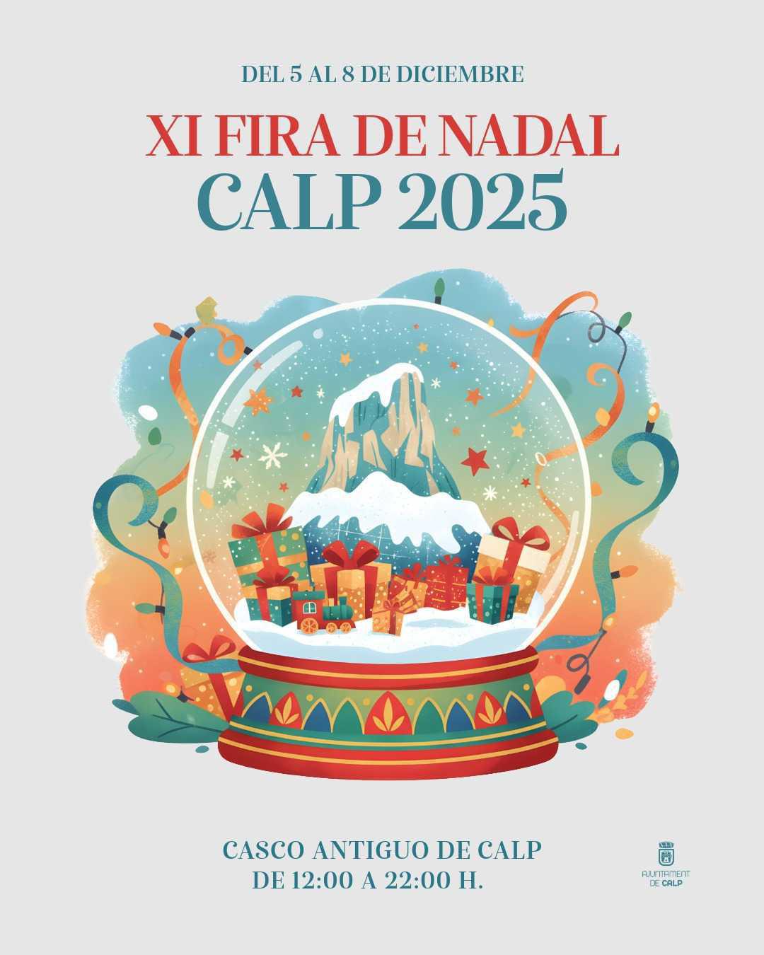 Calp celebrará su Fira de Nadal del 5 al 8 de diciembre
