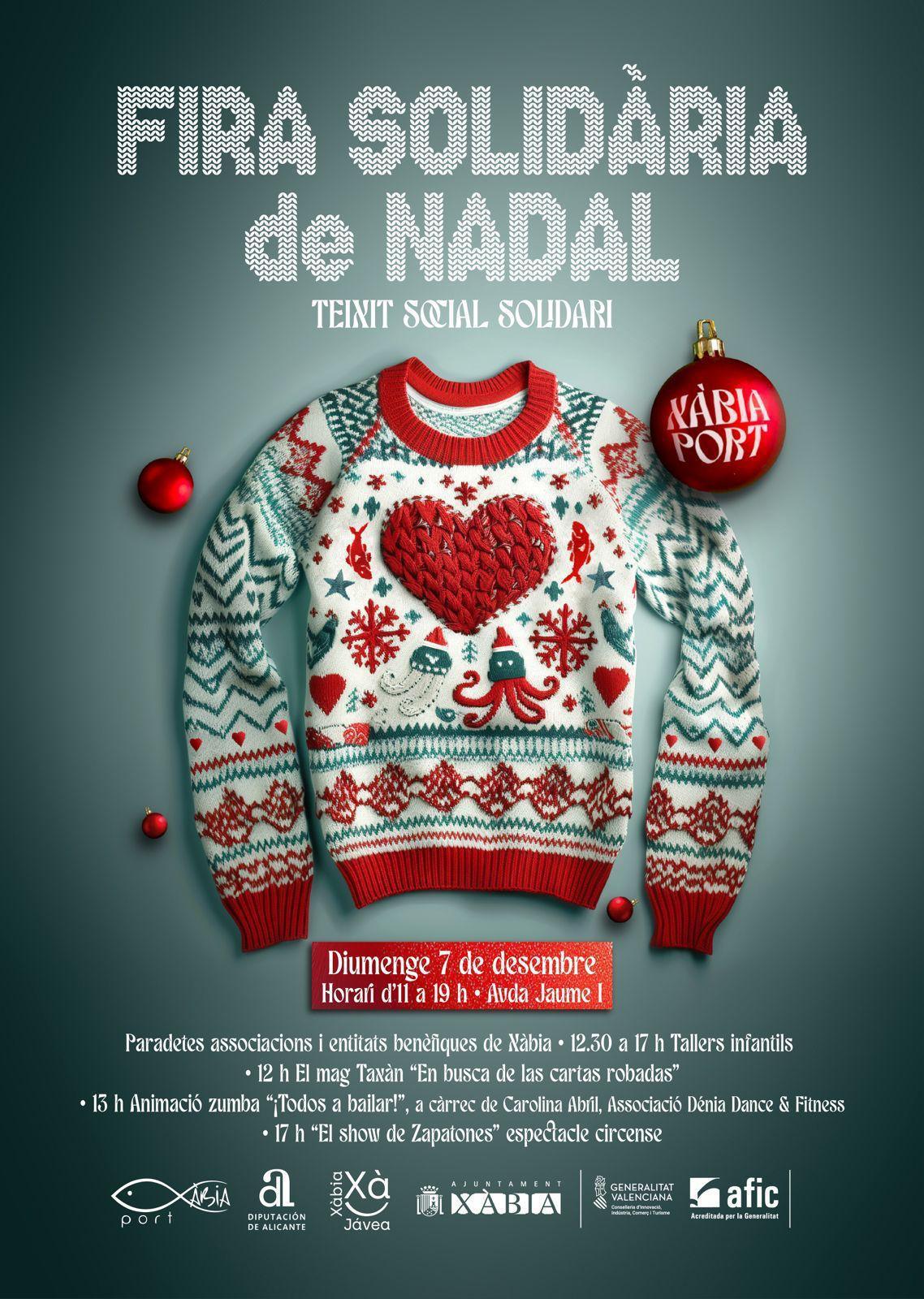 Llega la Feria Solidaria a Xàbia con la participación de las asociaciones Llega la Feria Solidaria a Xàbia con la participación de las asociaciones