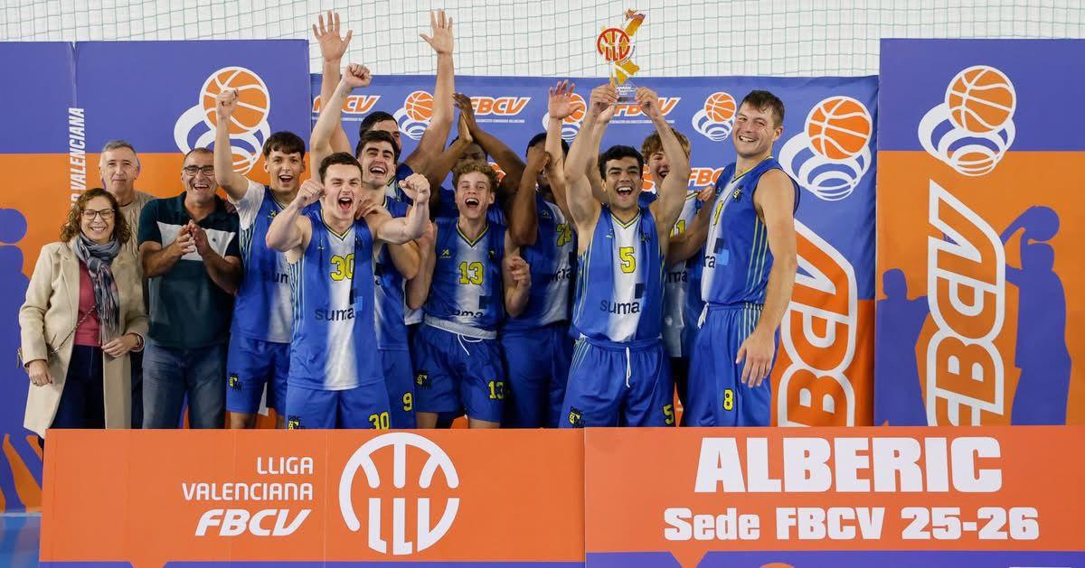 Dénia Bàsquet se proclama campeón de la Lliga Valenciana 1ª división masculina Dénia Bàsquet se proclama campeón de la Lliga Valenciana 1ª división masculina