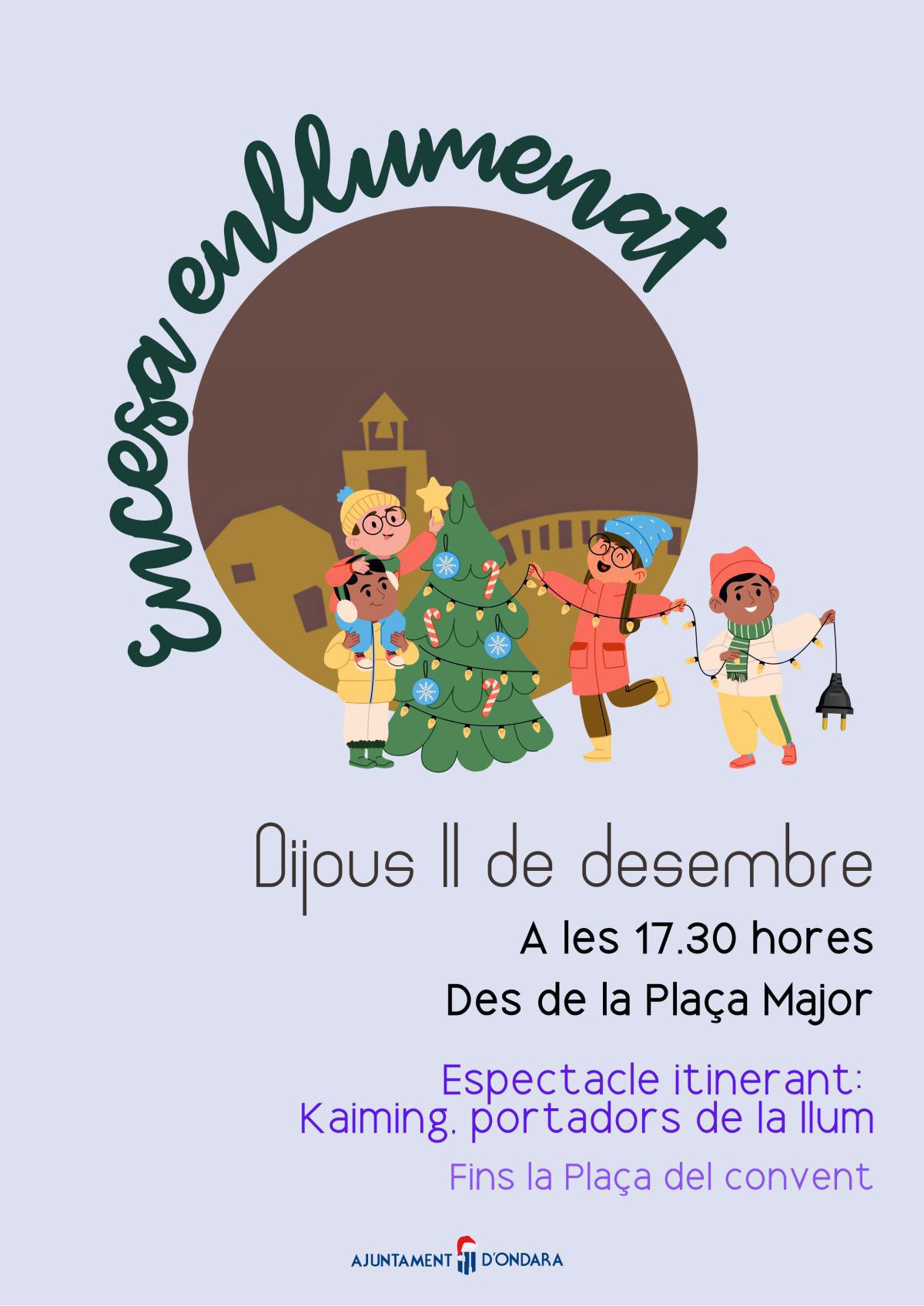 Aplega el Nadal a Ondara amb les Menudes Campanades i la renovació de la il·luminació Aplega el Nadal a Ondara amb les Menudes Campanades i la renovació de la il·luminació