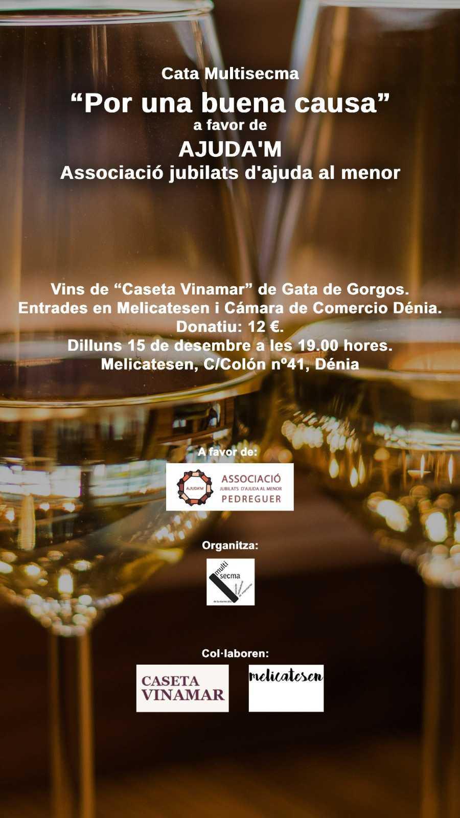 Sabores con propósito: la Cata benéfica de Multisecma llega a Dénia