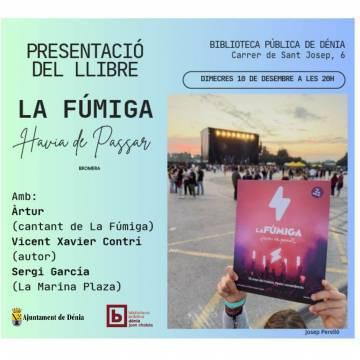 De la canción a la página: Àrtur Martínez y La Fúmiga celebran su trayectoria en Dénia