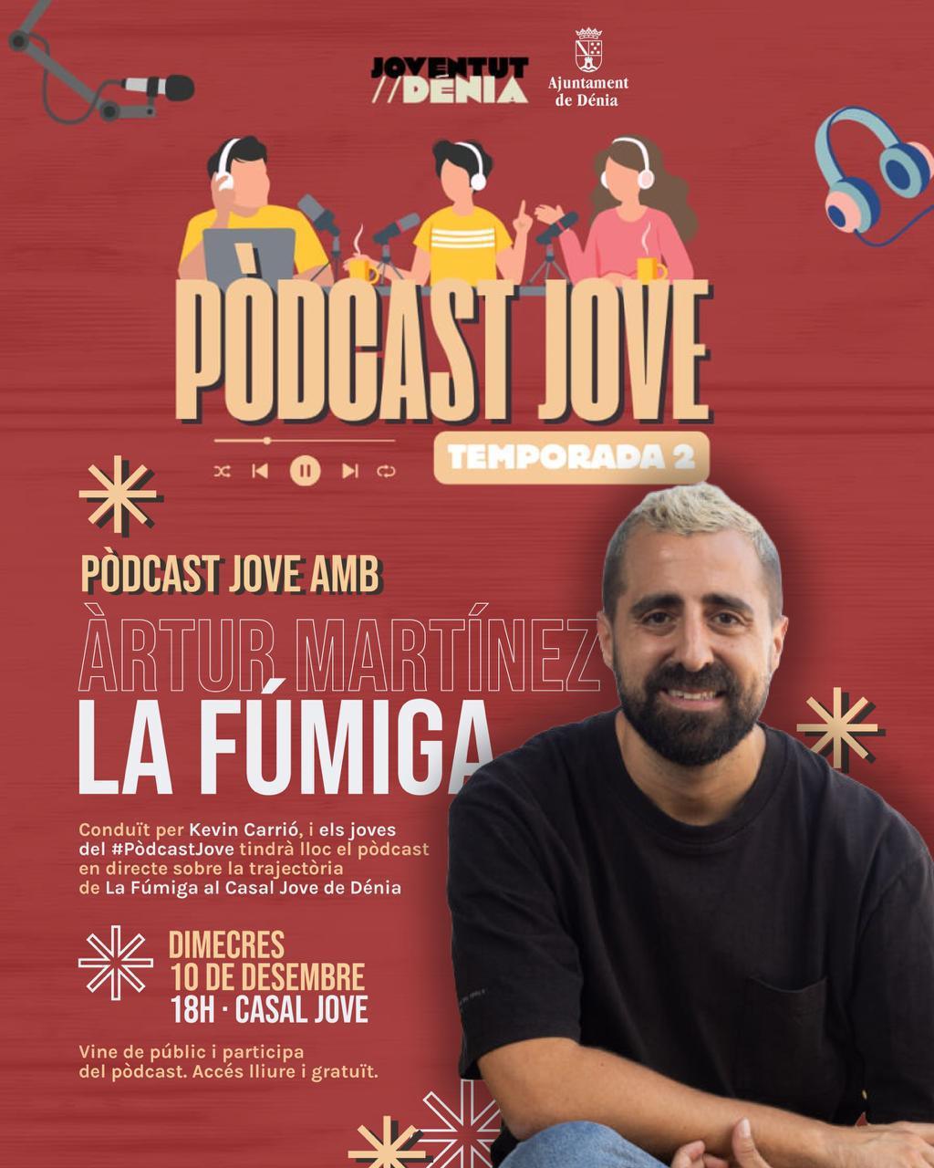 De la canción a la página: Àrtur Martínez y La Fúmiga celebran su trayectoria en Dénia De la canción a la página: Àrtur Martínez y La Fúmiga celebran su trayectoria en Dénia
