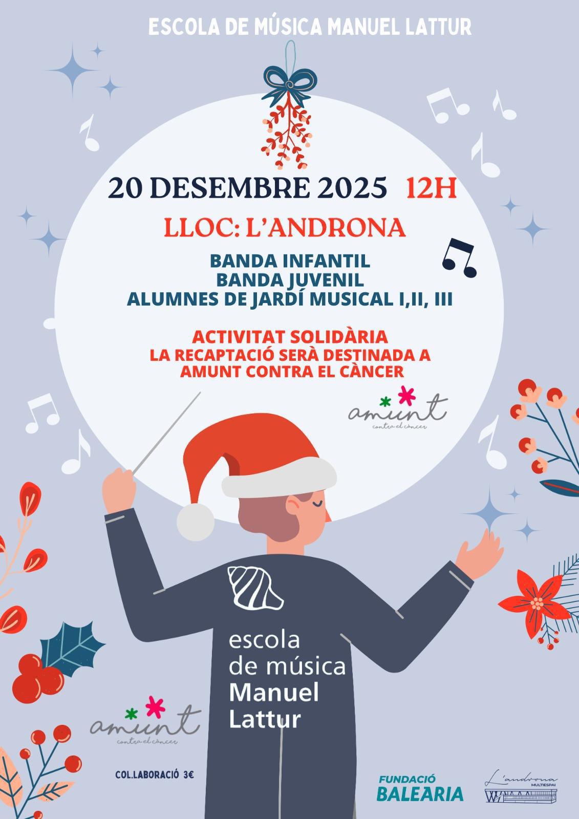 Notas que suman: los jóvenes músicos de Manuel Lattur de Dénia tocan contra el cáncer este próximo 20 de diciembre