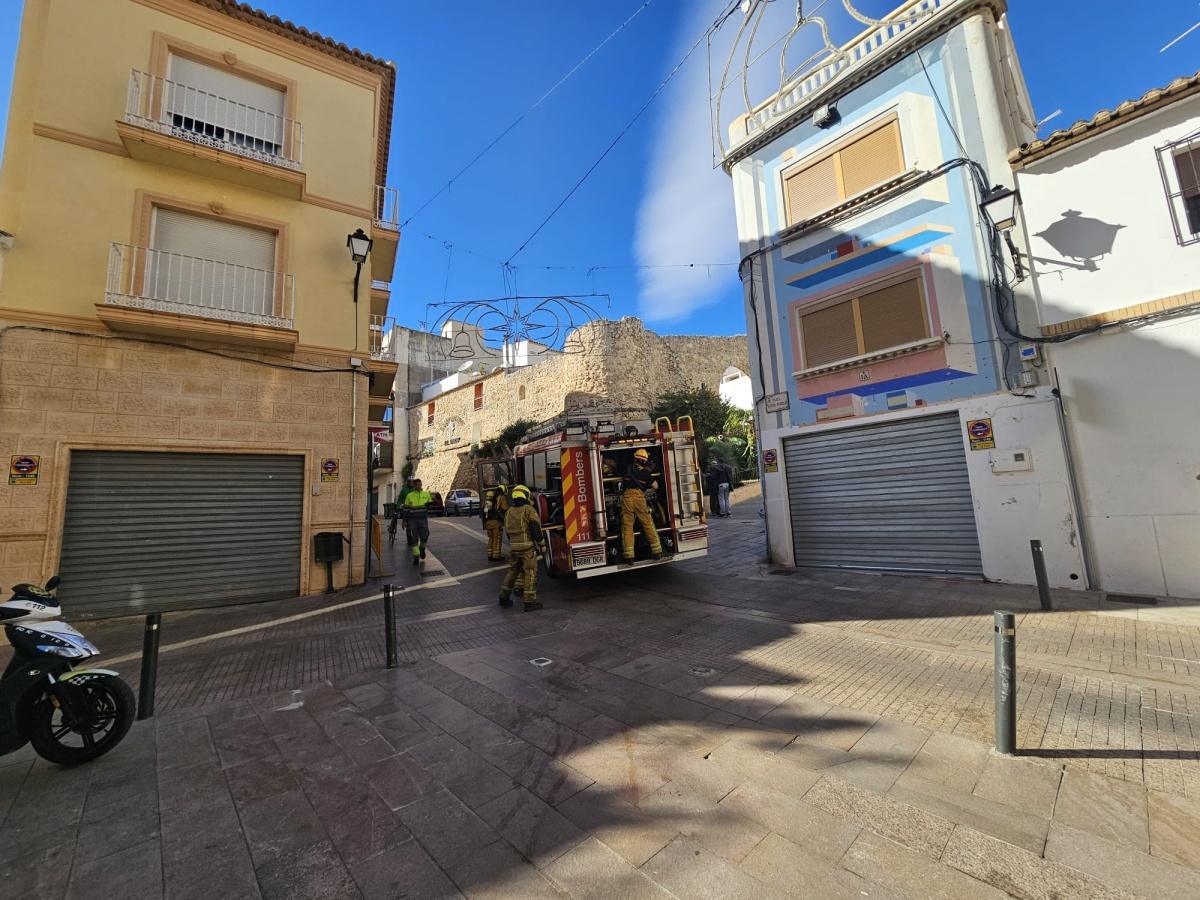 Desalojan el Ayuntamiento de Calp por un conato de incendio Desalojan el Ayuntamiento de Calp por un conato de incendio