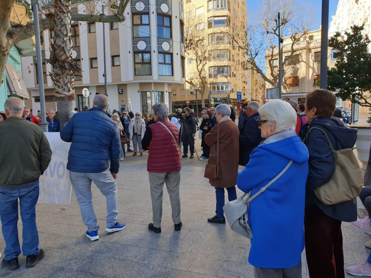 Movilización en Dénia contra la intervención de Trump en Venezuela
