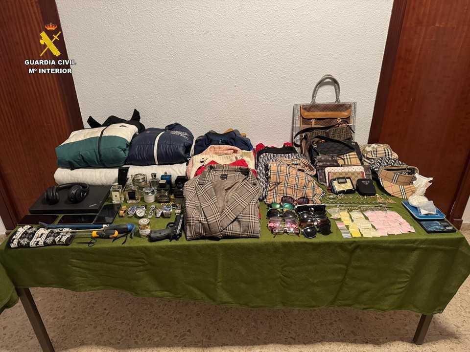 Operación Chimpum 25: Desarticulada una banda dedicada a robos en Xàbia, Benissa, Teulada-Moraira 