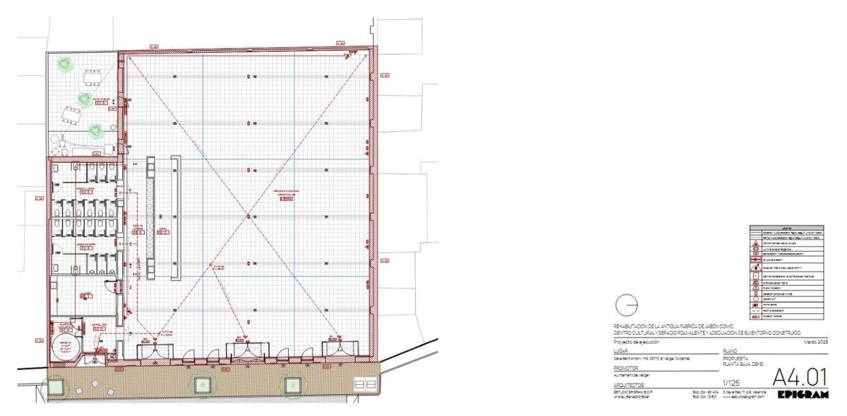 L’Ajuntament del Verger inicia les obres de rehabilitació de la Fàbrica de Sabó i l’adequació del seu entorn urbà L’Ajuntament del Verger inicia les obres de rehabilitació de la Fàbrica de Sabó i l’adequació del seu entorn urbà