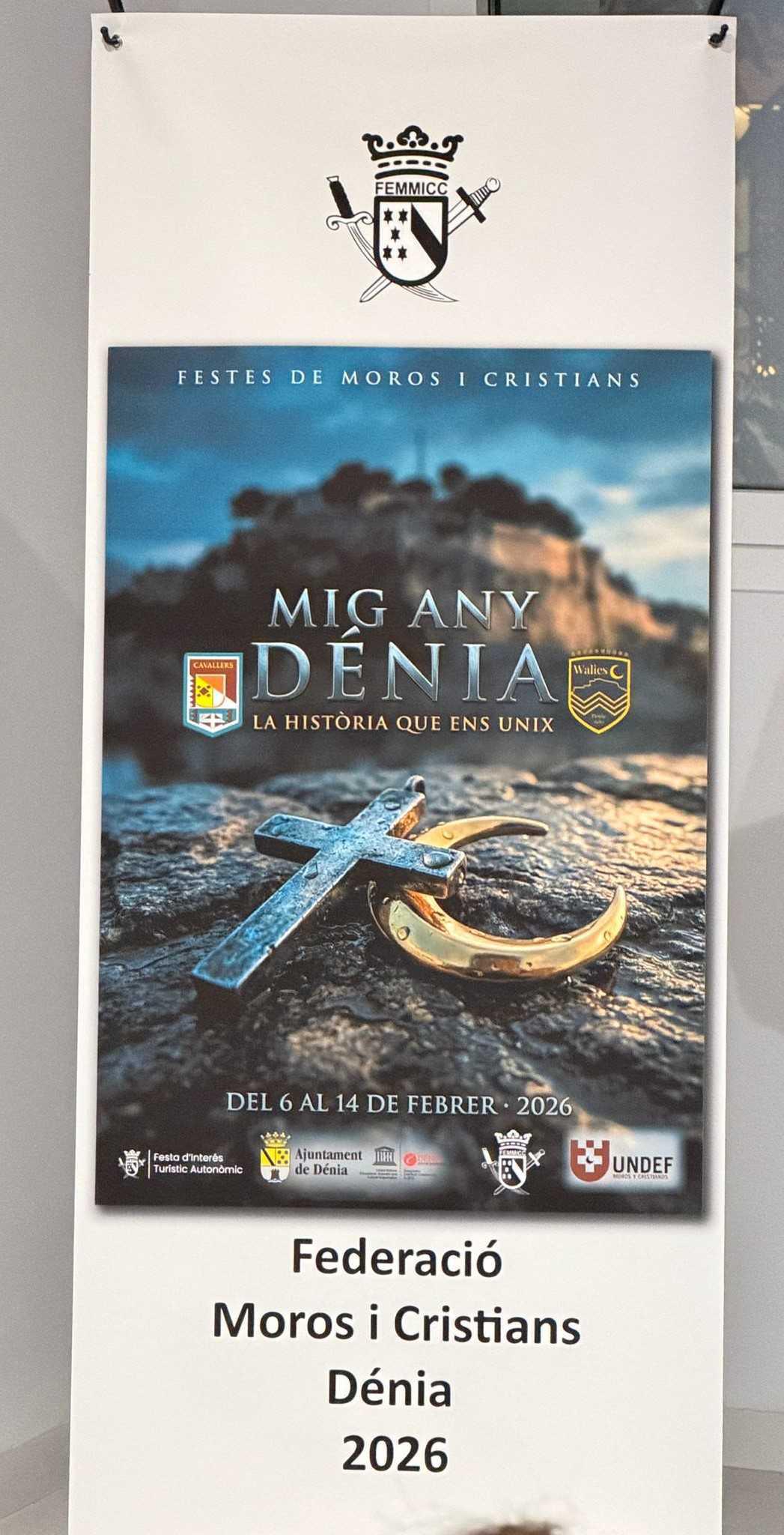 Los Moros y Cristianos de Dénia presentan su cartel y programación Los Moros y Cristianos de Dénia presentan su cartel y programación